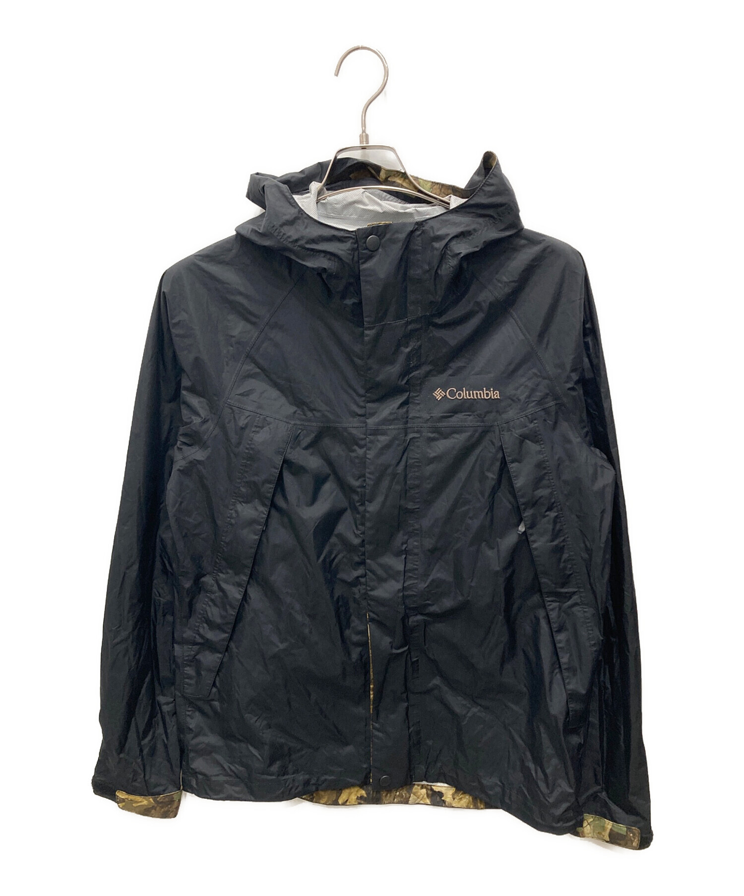中古・古着通販】Columbia (コロンビア) ナイロンジャケット ブラック 