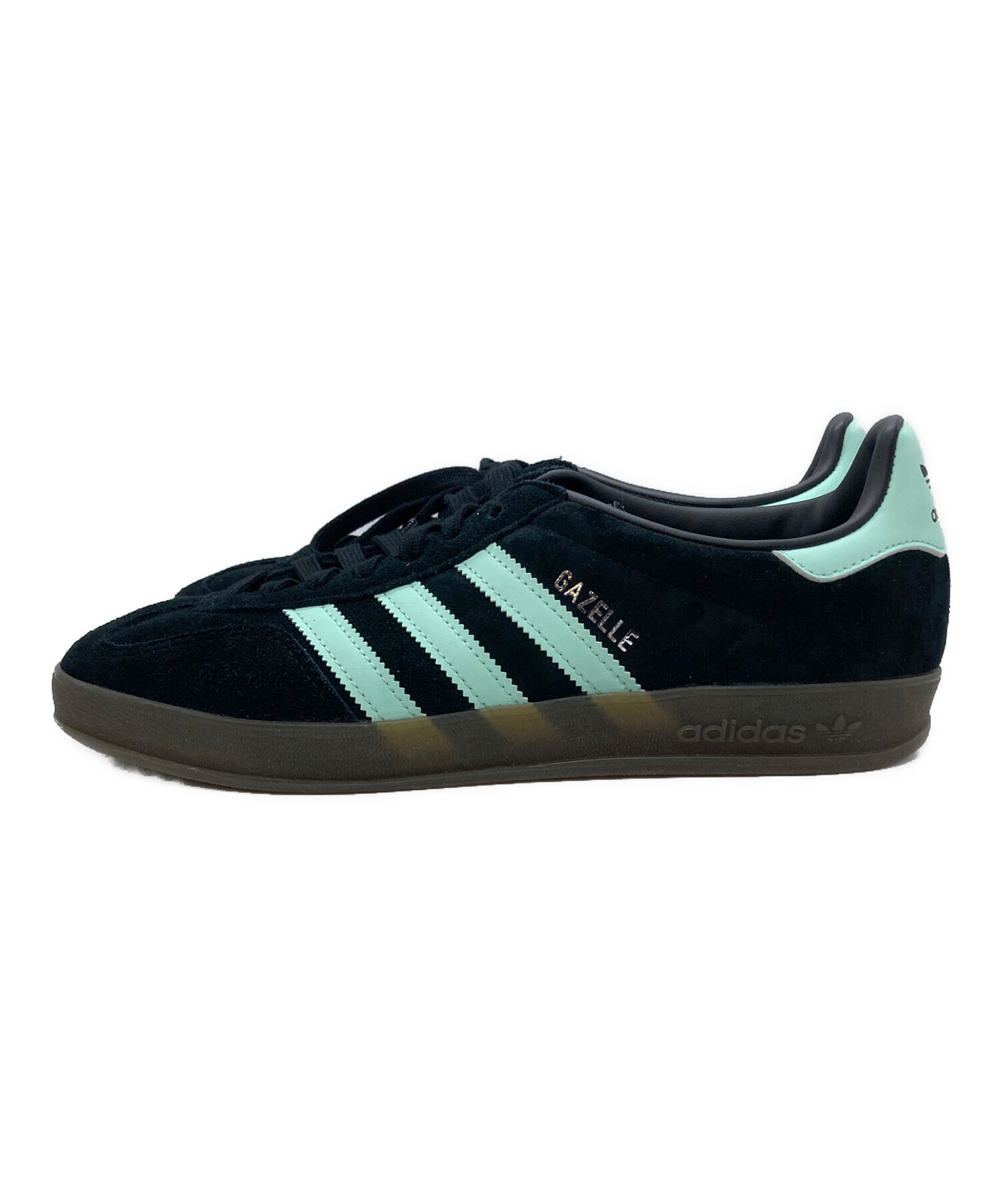 【新品未使用・タグ付き】adidas GAZELLE ブラック/ミント adidas GAZELLE INDOOR CORE BLACK/CLEAR MINT/GUM（アディダス ガゼル