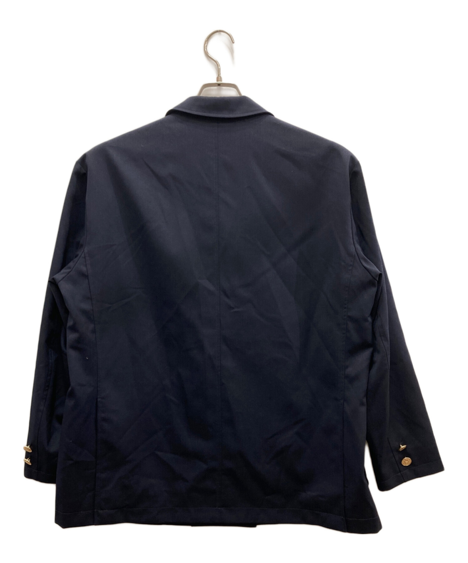 中古・古着通販】GLOSTER (グロスター) 金釦ダブルジャケット ネイビー 