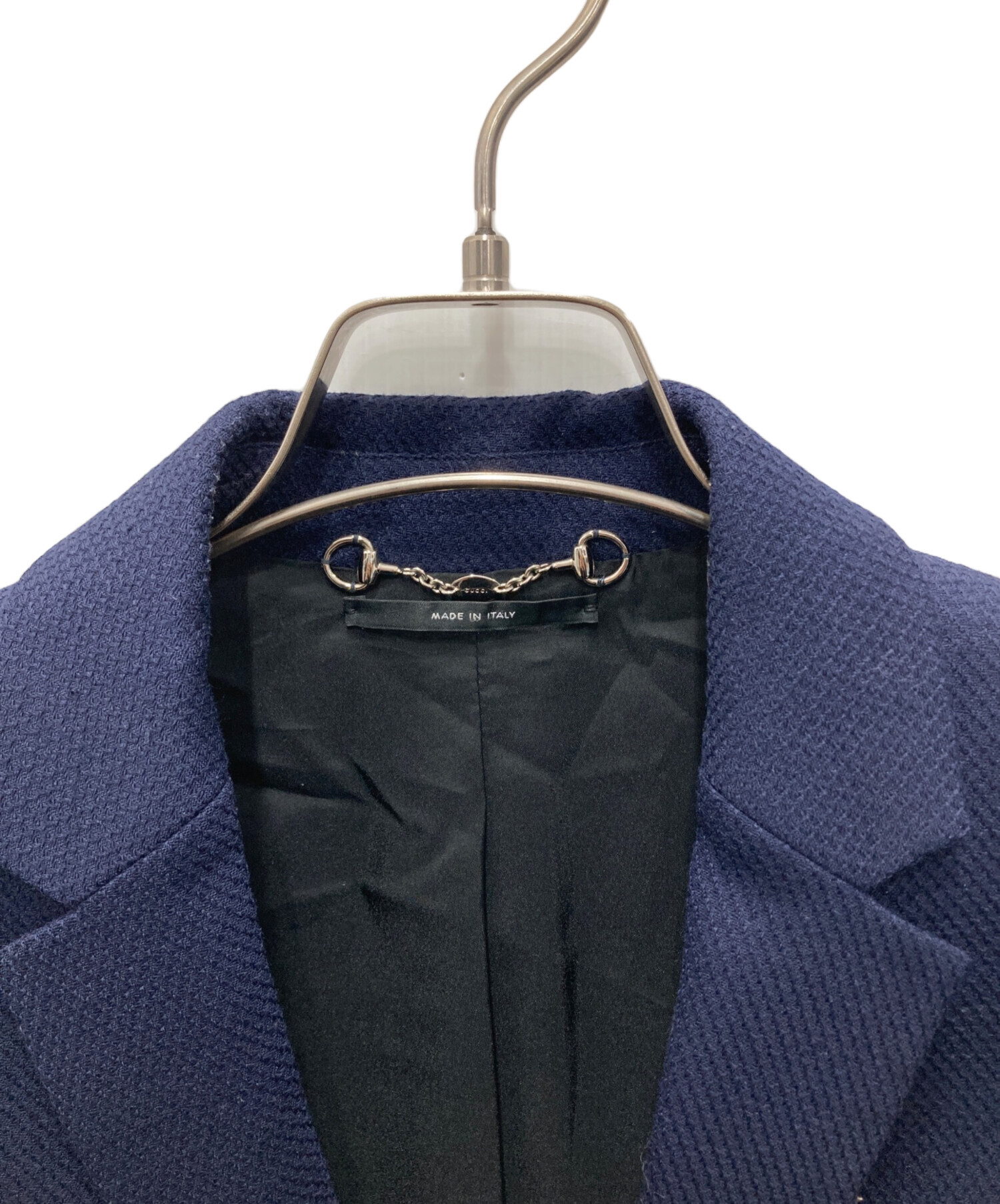 中古・古着通販】GUCCI (グッチ) セットアップ ネイビー サイズ:38