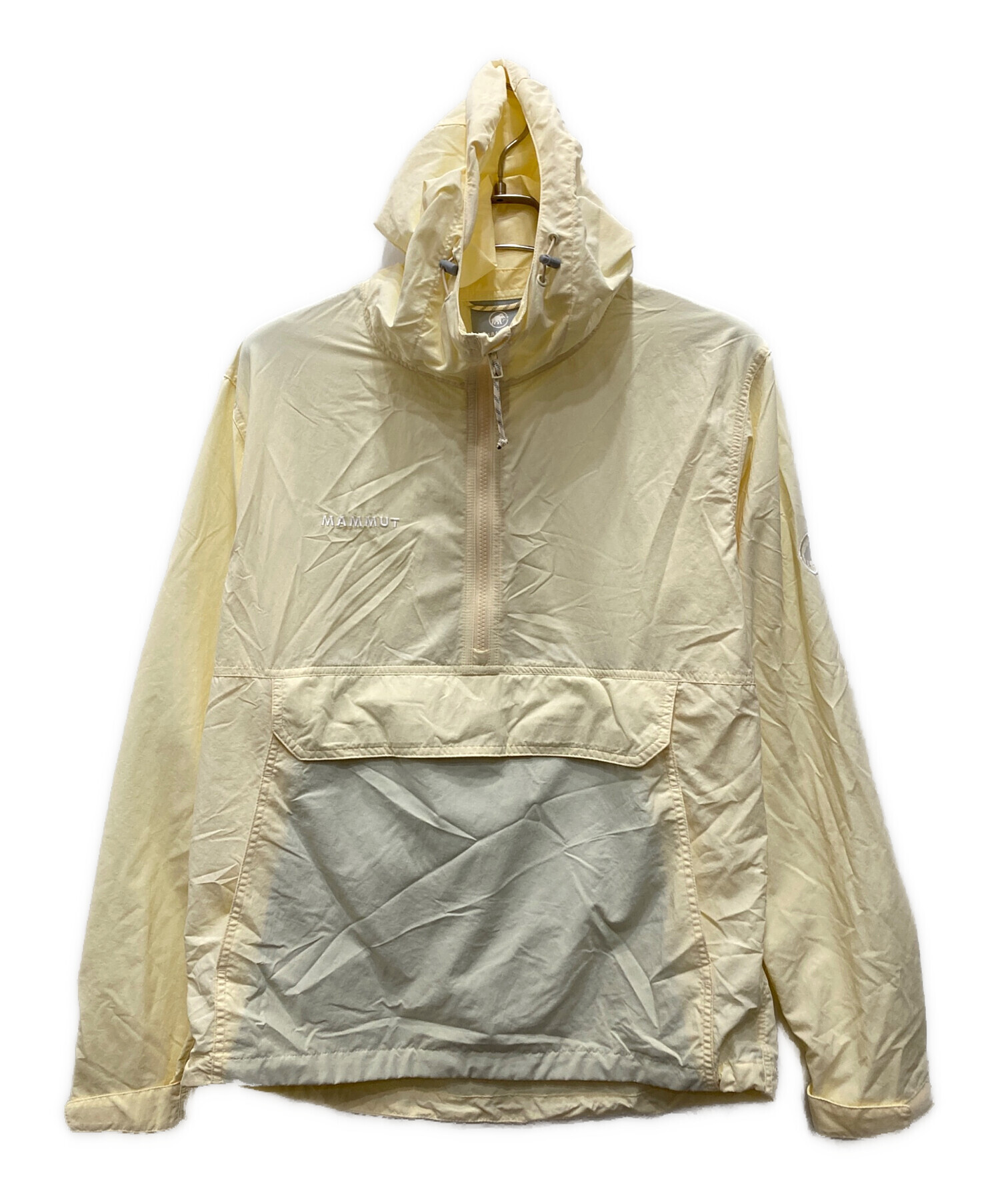 中古・古着通販】MAMMUT (マムート) アノラックパーカー イエロー 