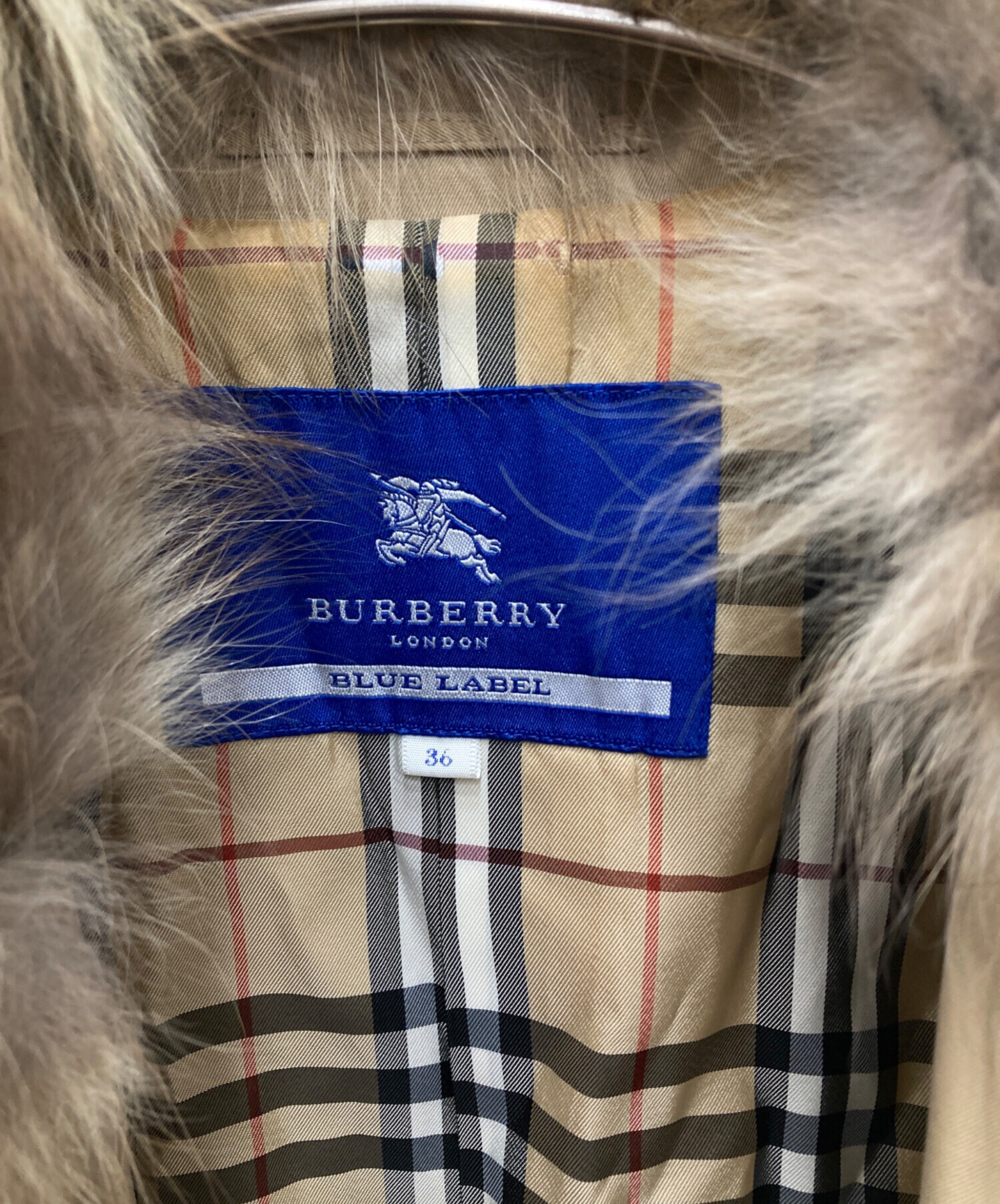 中古・古着通販】BURBERRY BLUE LABEL (バーバリーロンドンブルー 