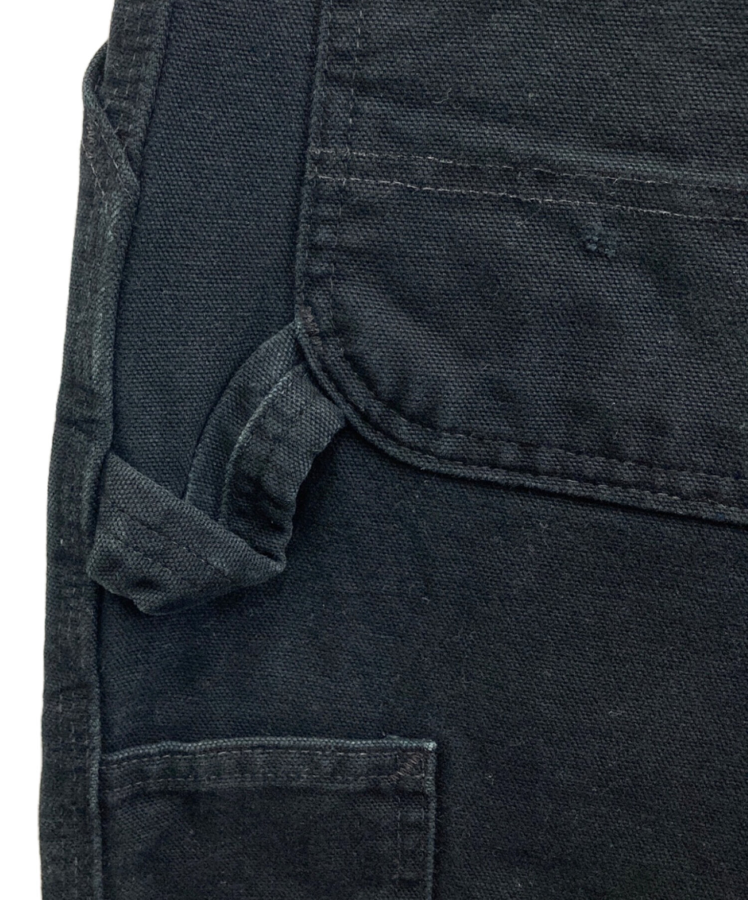 訳ありCarharttカーハートダック地ペインターパンツ黒フェードボログランジ 中古・古着通販】CarHartt (カーハート) ダック地ペインターパンツ