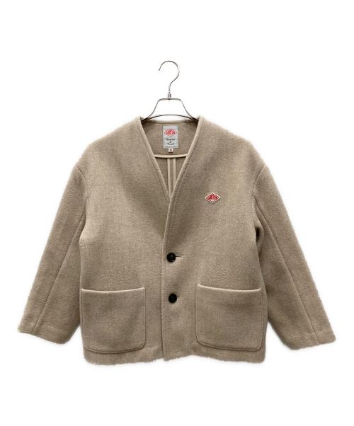 中古・古着通販】DANTON (ダントン) ノーカラーメルトンウール