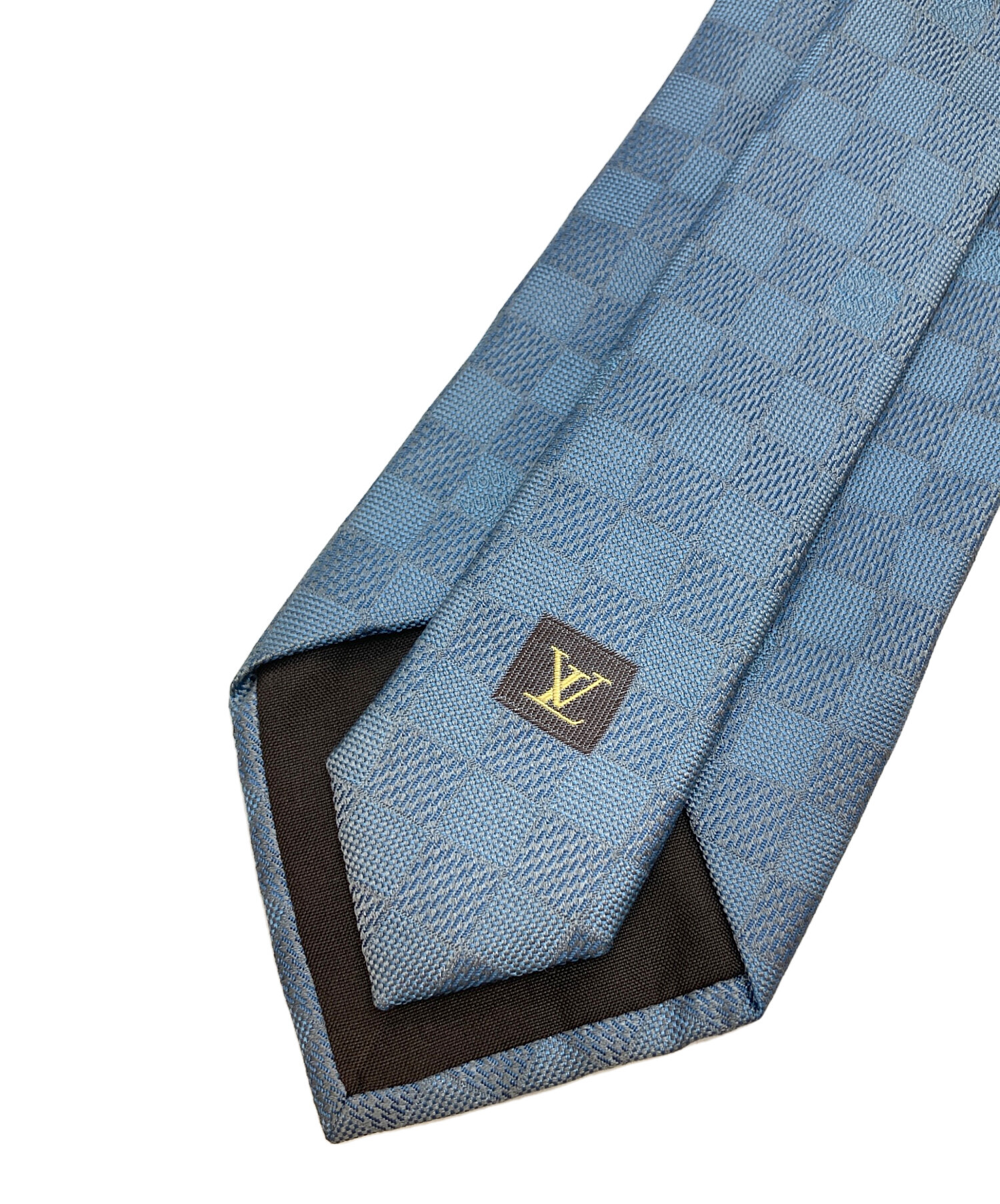 B*】様 Louis Vuitton ダミエ柄 ネクタイ 中古・古着通販】LOUIS VUITTON (ルイ ヴィトン) ダミエ柄ネクタイ