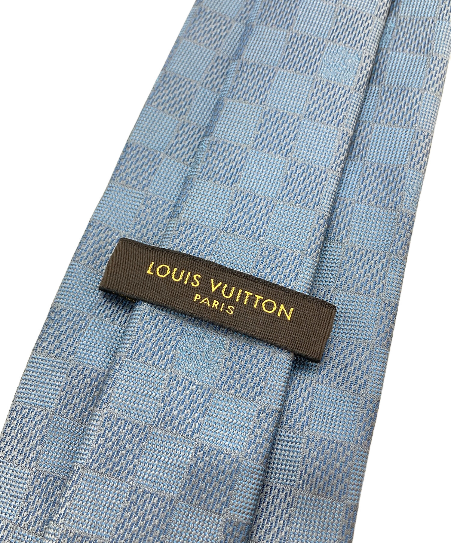 中古・古着通販】LOUIS VUITTON (ルイ ヴィトン) ダミエ柄ネクタイ
