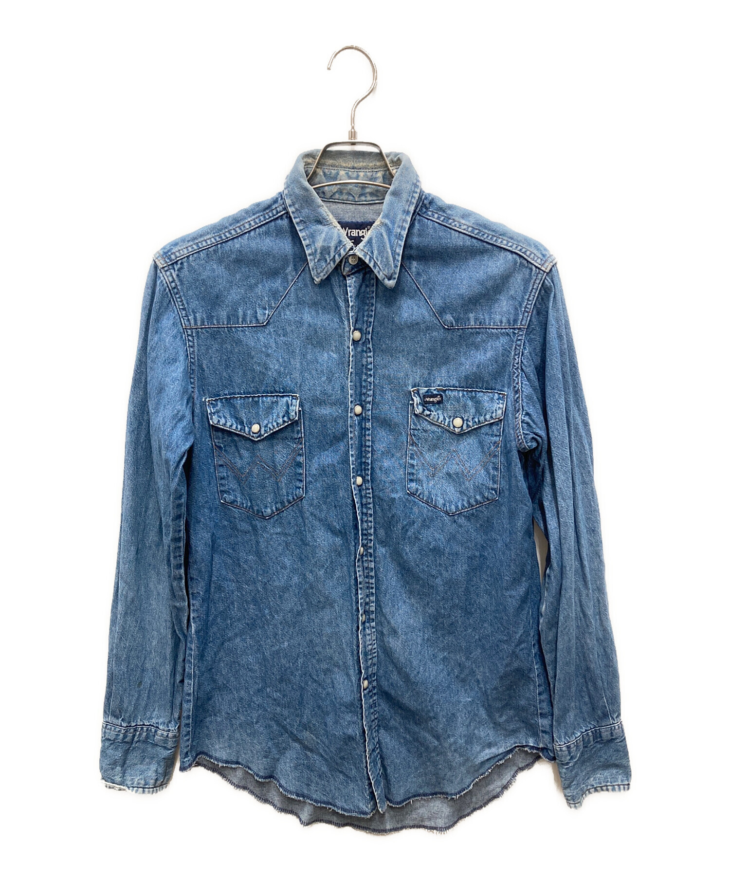 中古・古着通販】Wrangler (ラングラー) 80'sデニムウエスタンシャツ