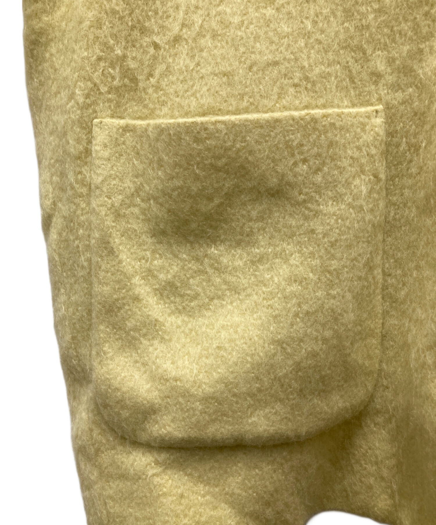 中古・古着通販】yori (ヨリ) ウールモヘア シャギージャケット