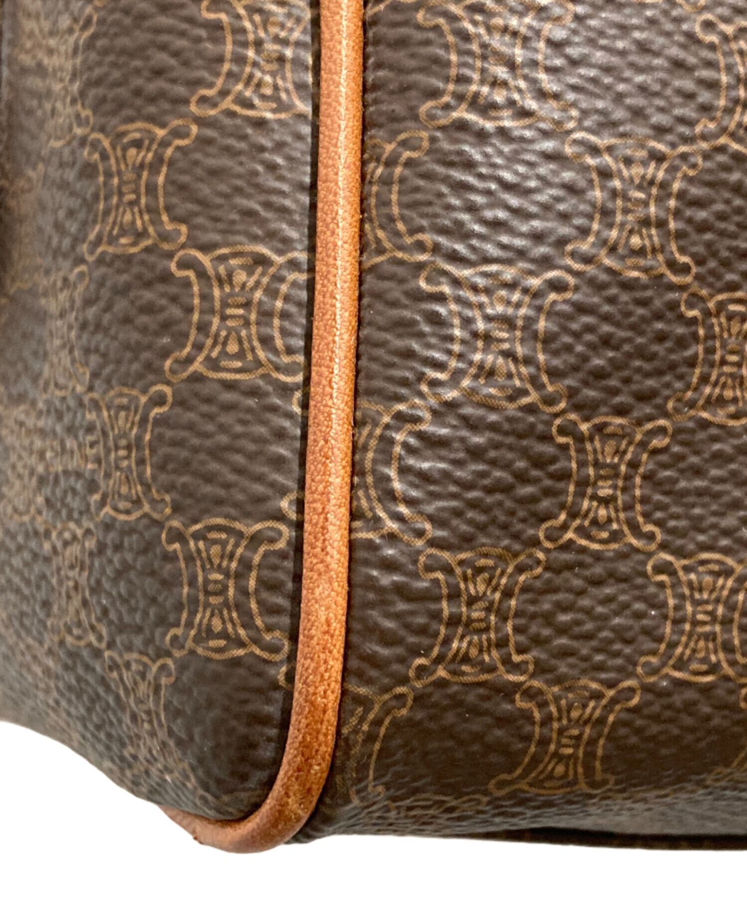 中古・古着通販】CELINE (セリーヌ) マカダム柄ミニボストンバッグ
