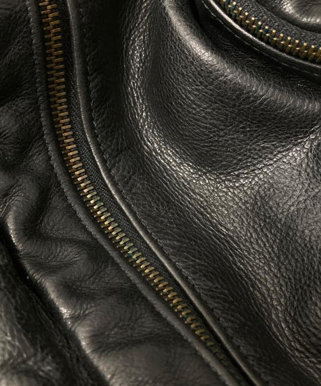 Jas.M.B LIFT eCRUレザーボストンバック リフト代官山ショルダー黒 Jas