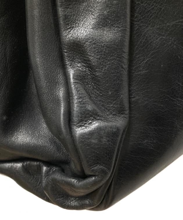 Jas.M.B LIFT eCRUレザーボストンバック リフト代官山ショルダー黒 Jas.M.B LIFT eCRUレザーボストンバック リフト代官山ショルダー黒