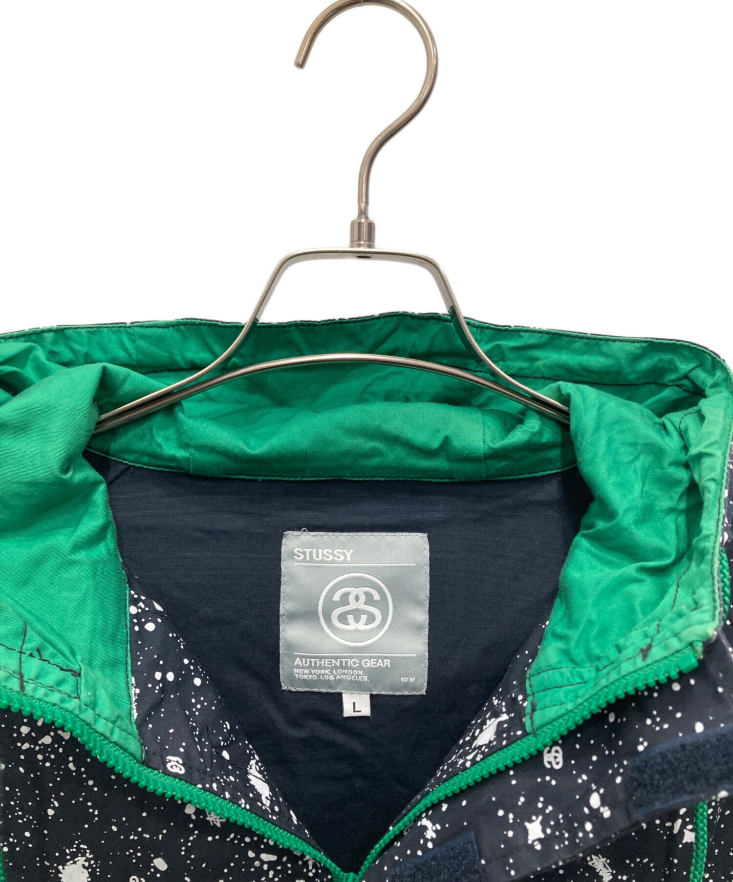 Old Stussy セーリングアノラックパーカー USA製 中古・古着通販】stussy (ステューシー) アノラックパーカー レッド