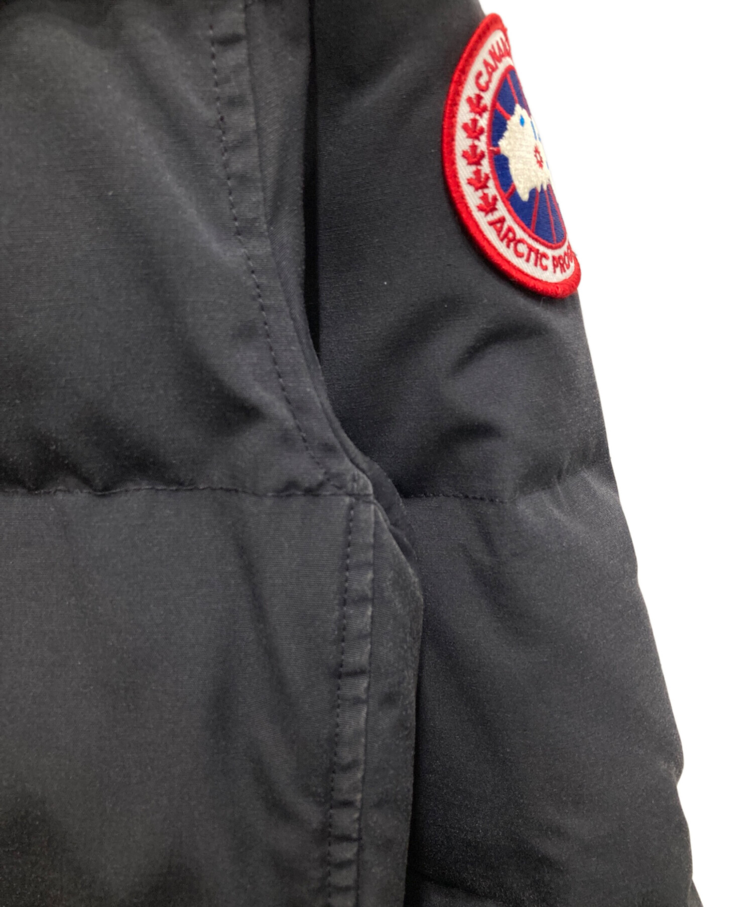 MACKENZIE PARKA NAVY S ロゴ刺繍 CANADA GOOSE MACKENZIE PARKA NAVY