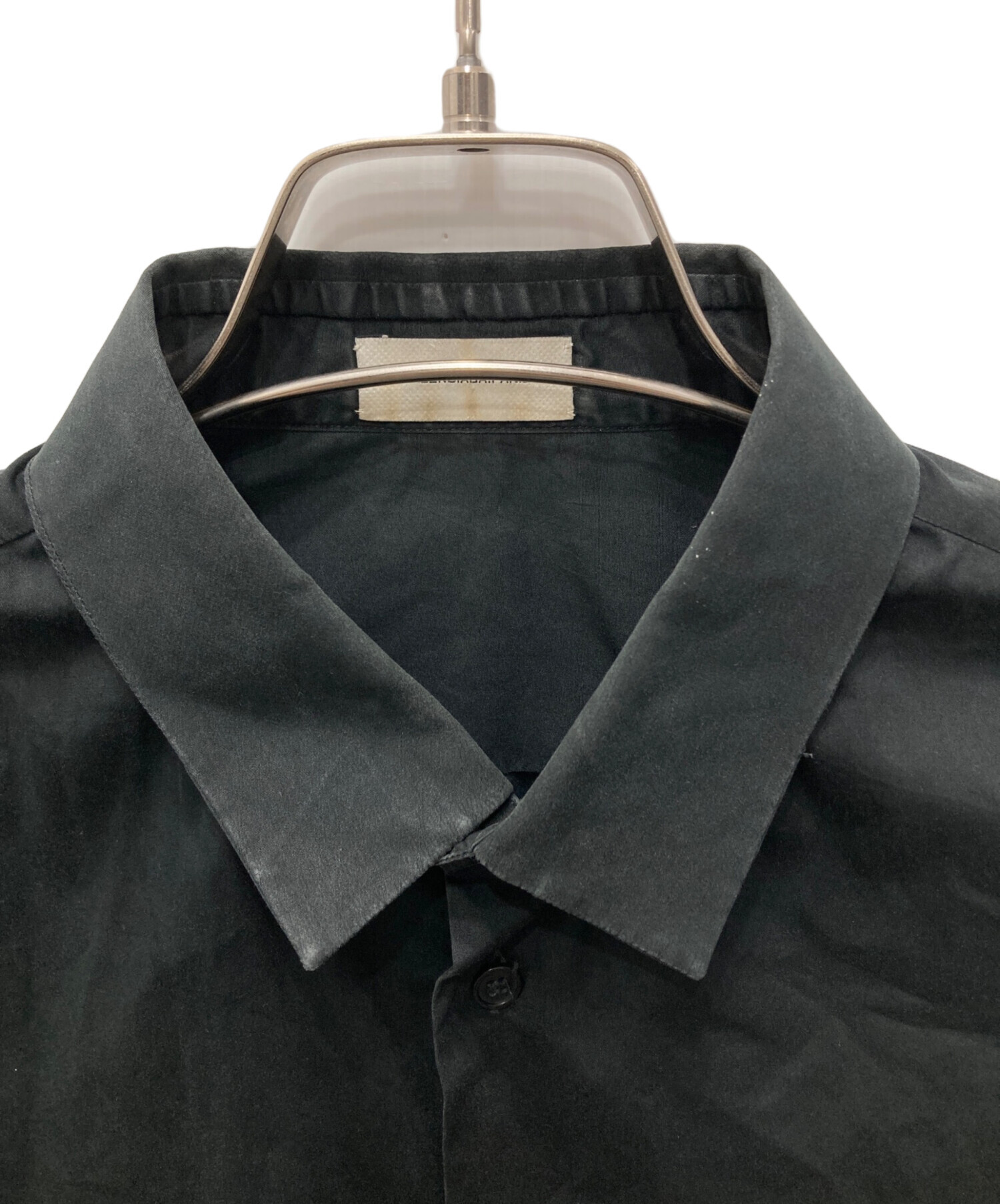 BALENCIAGA ブラック長袖シャツ 中古・古着通販】BALENCIAGA (バレンシアガ) 長袖シャツ