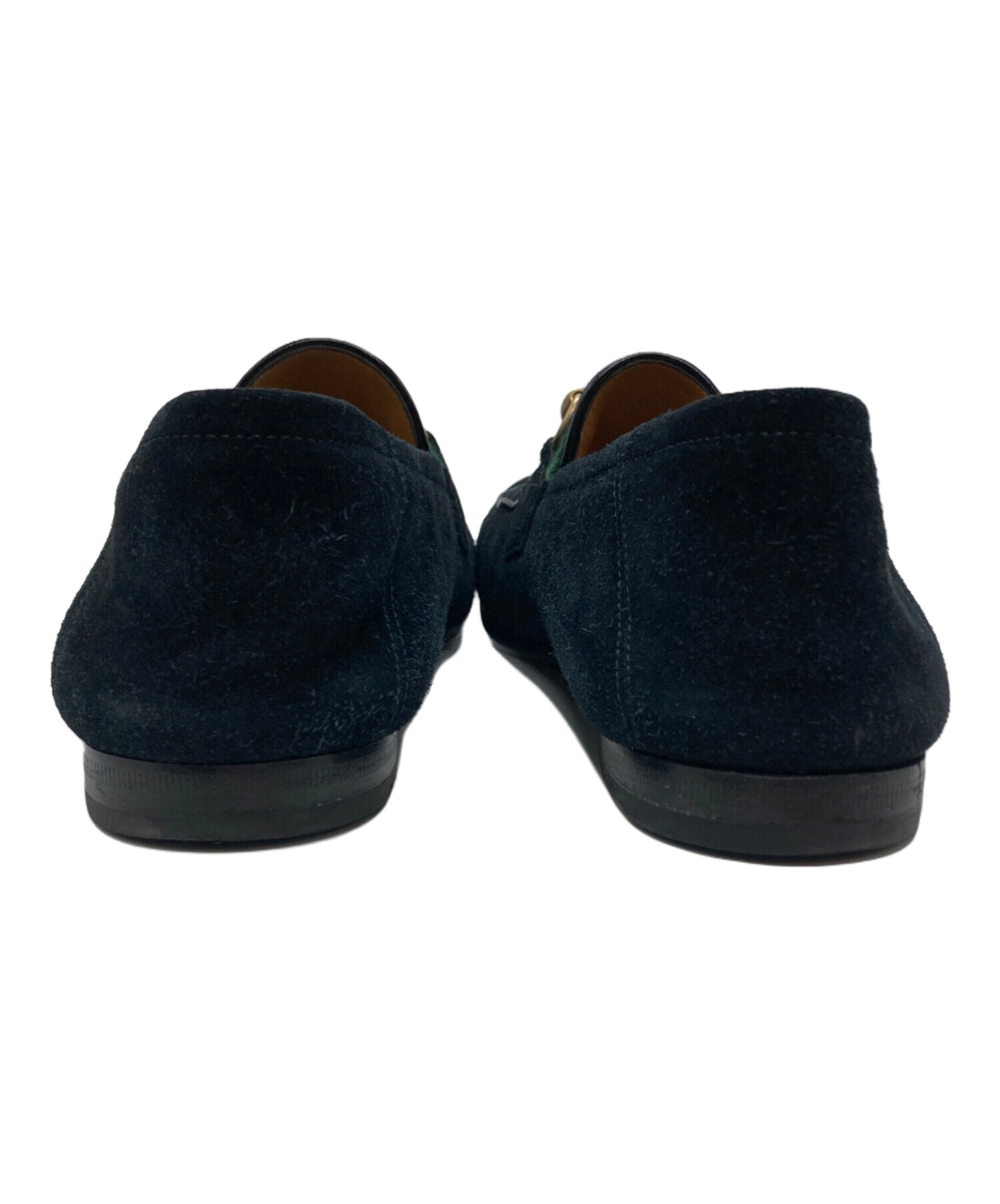 新品未使用　グッチ ホースビット　ローファー　シェリーライン GUCCI - 未使用 グッチ GUCCI ローファー モカシン ホースビット