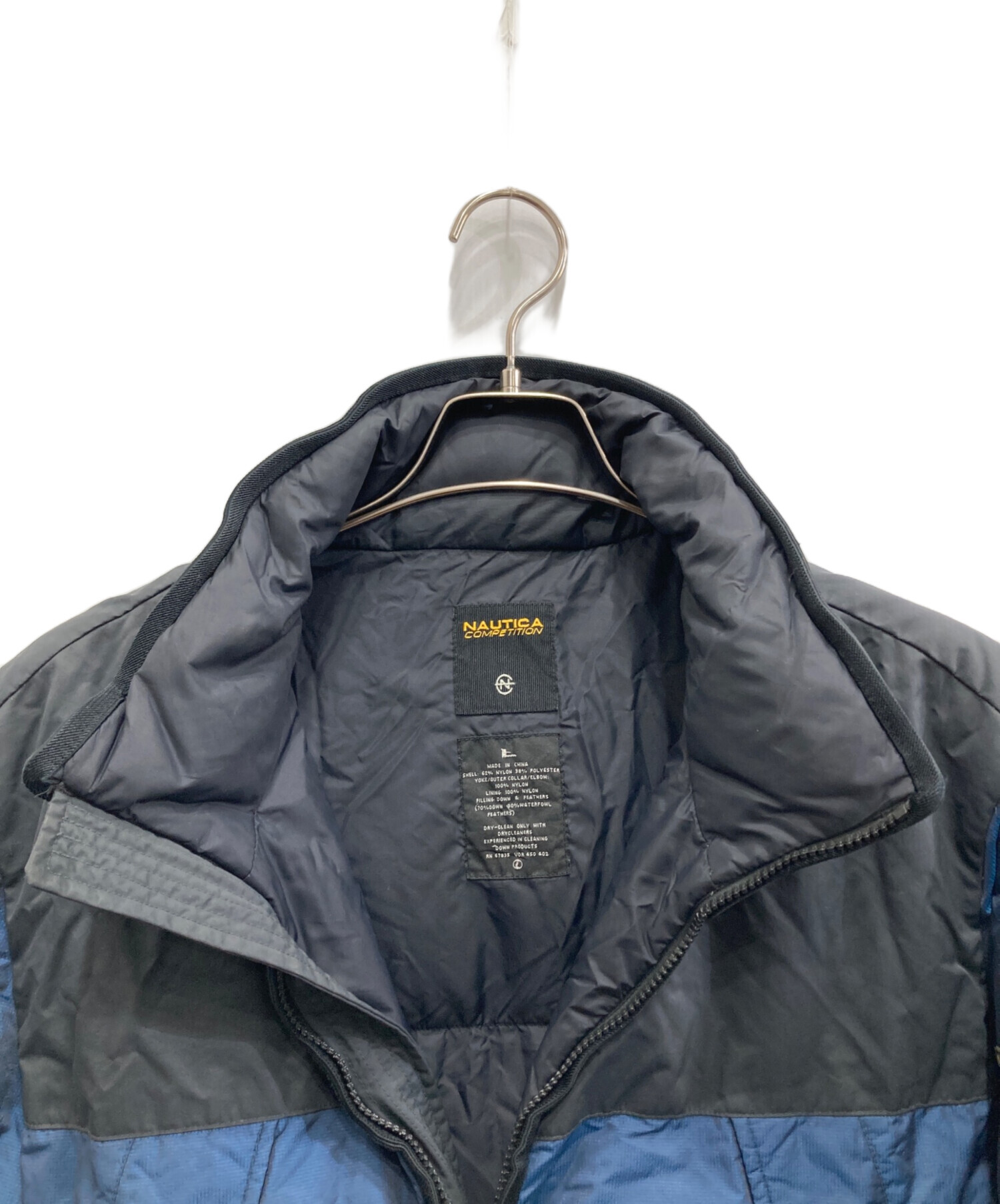 中古・古着通販】NAUTICA (ノーティカ) 90'sダウンジャケット ブルー
