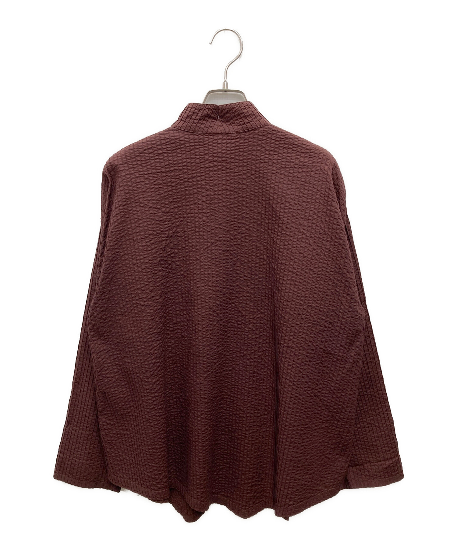 中古・古着通販】YACCO MARICARD (ヤッコマリカルド) プリーツシャツ