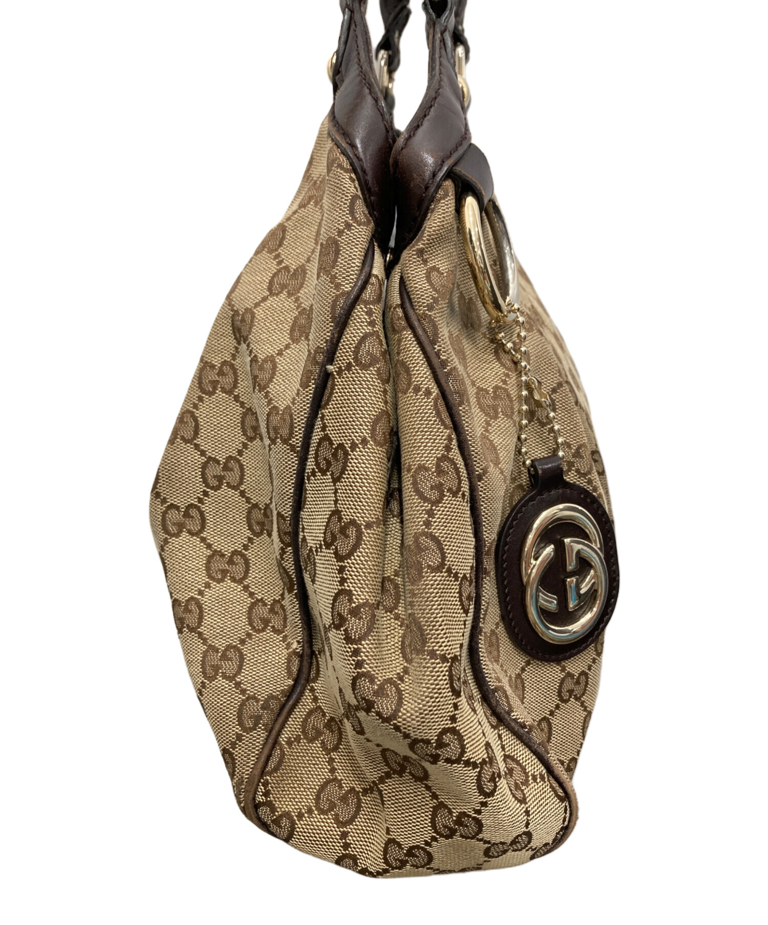中古・古着通販】GUCCI (グッチ) スーキー GGキャンバス トート 中古・古着通販】GUCCI (グッチ) スーキー GGキャンバス トート