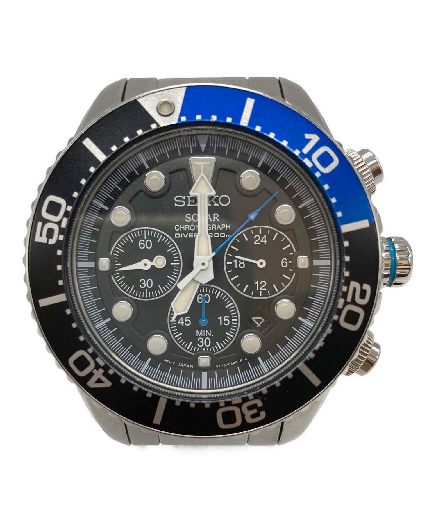 セイコー 腕時計 エアダイバーズ200 クロノグラフ 中古品 (152085)※ 中古・古着通販】SEIKO (セイコー) AIR DIVERS 200m/エア ダイバーズ