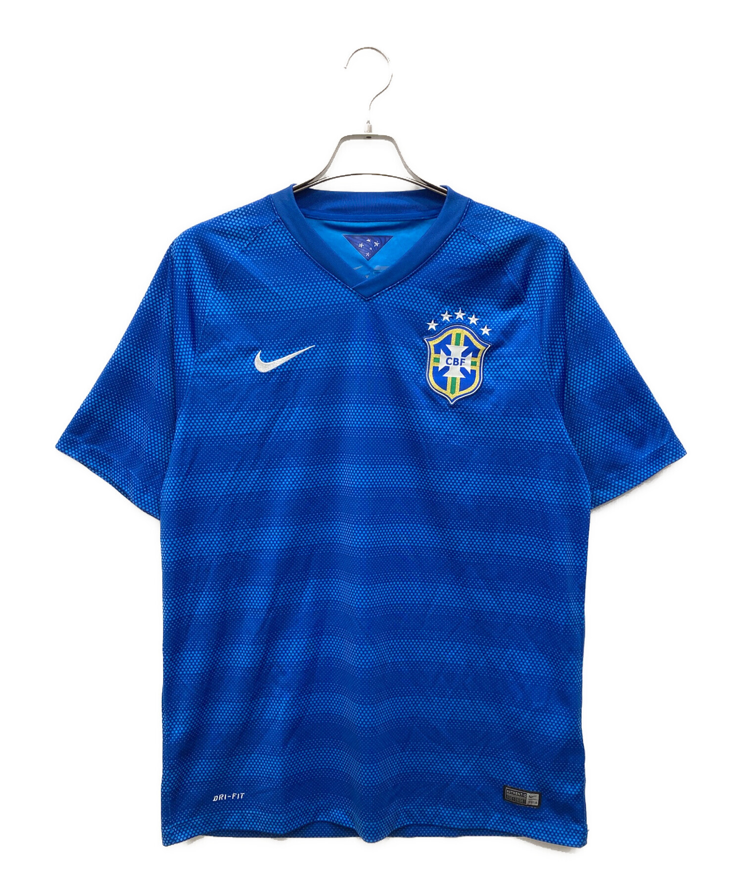 Nike DRI-FIT ナダルモデル　青 ゲームシャツ 中古・古着通販】NIKE (ナイキ) アウェイゲームシャツ ブルー サイズ