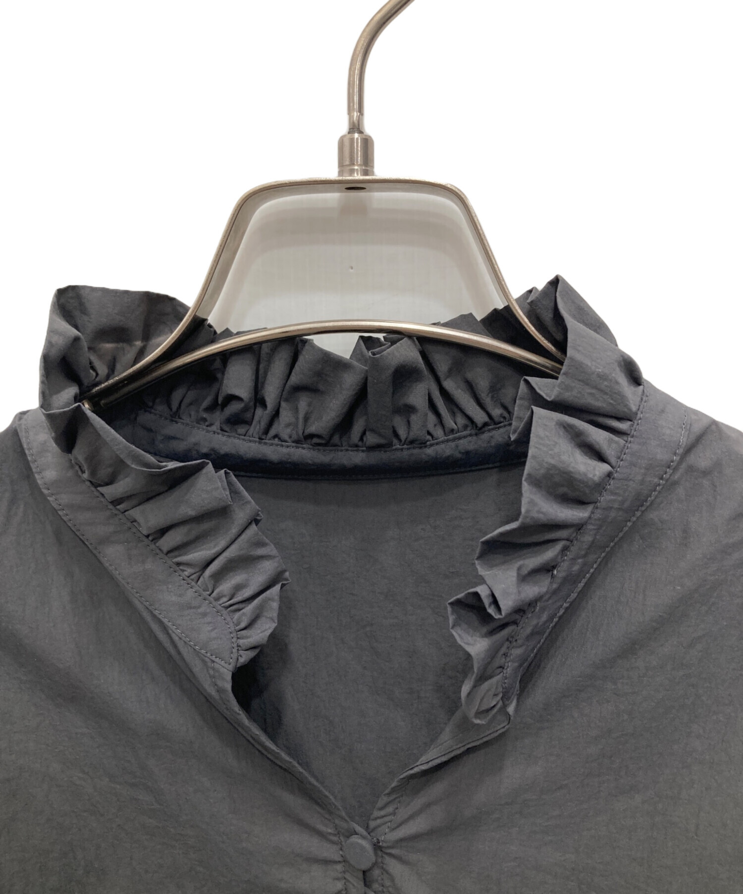 中古・古着通販】IENA (イエナ) ライトタフタ ショートギャザー