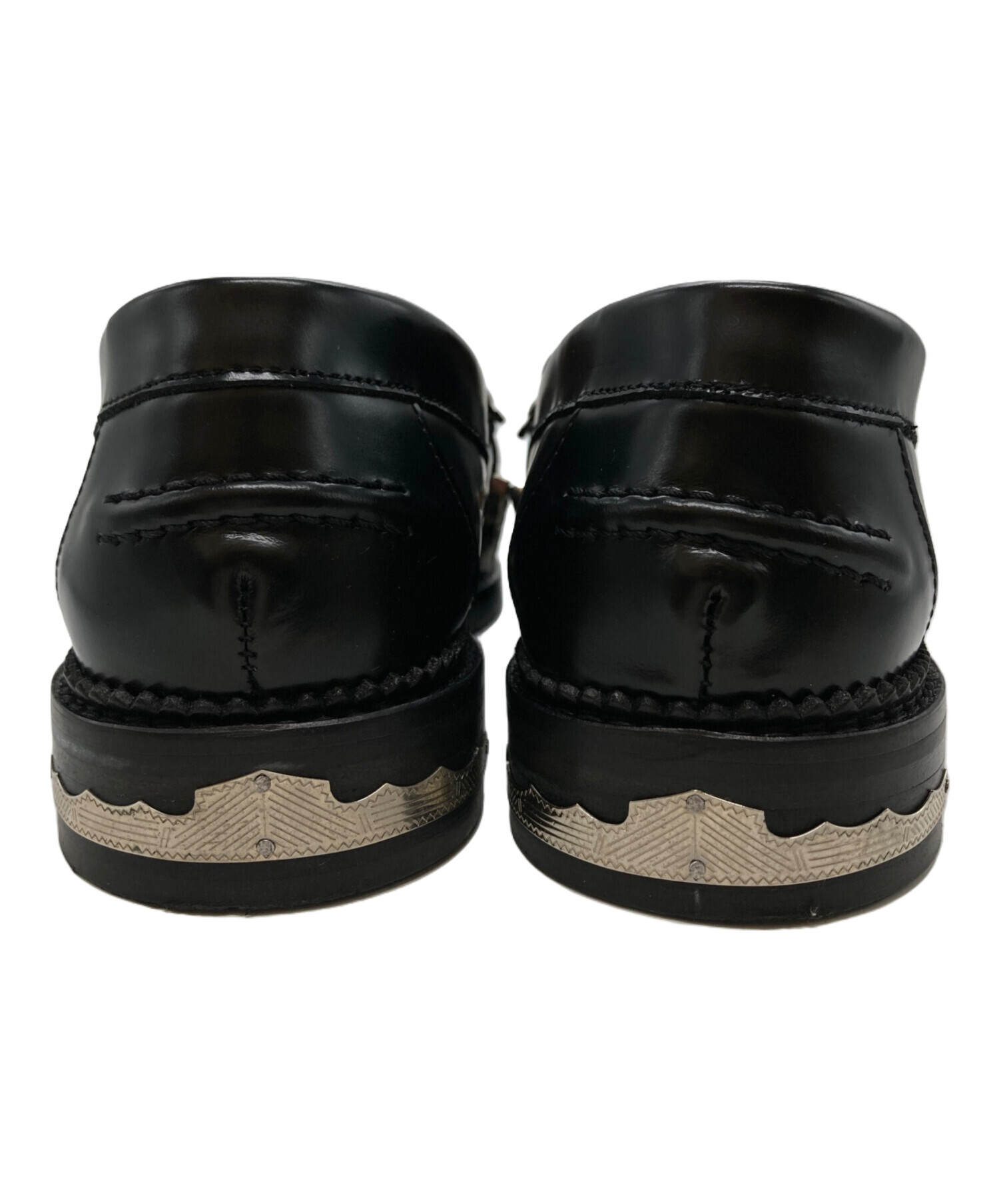 TOGA PULLAメタルローファー37 TOGA PULLA(トーガプルラ) メタルバックルローファー ホワイト サイズ