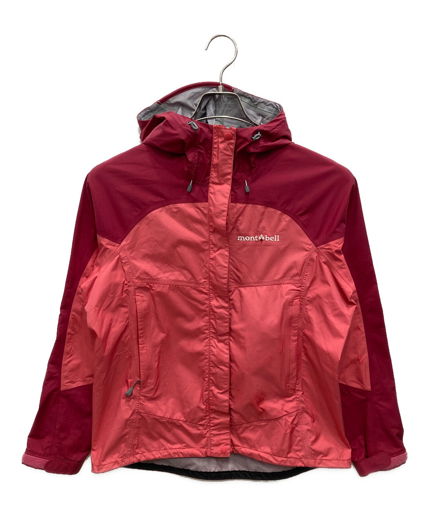 未使用品 モンベル mont-bell サンダーパスジャケット XL 赤 レッド 中古・古着通販】mont-bell (モンベル) サンダーパスジャケット ピンク