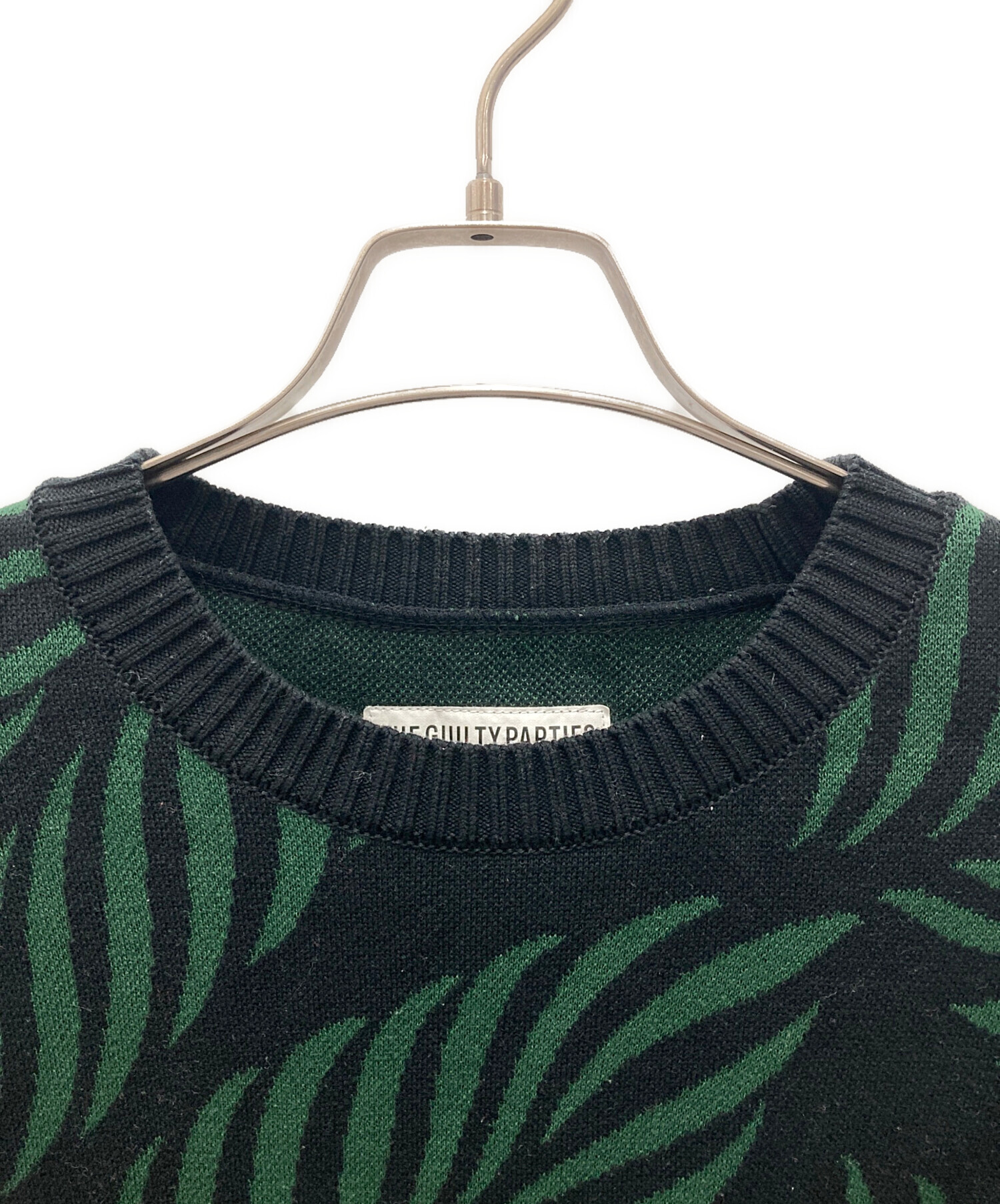 中古・古着通販】WACKO MARIA (ワコマリア) LEAF JACQUARD SWEATER
