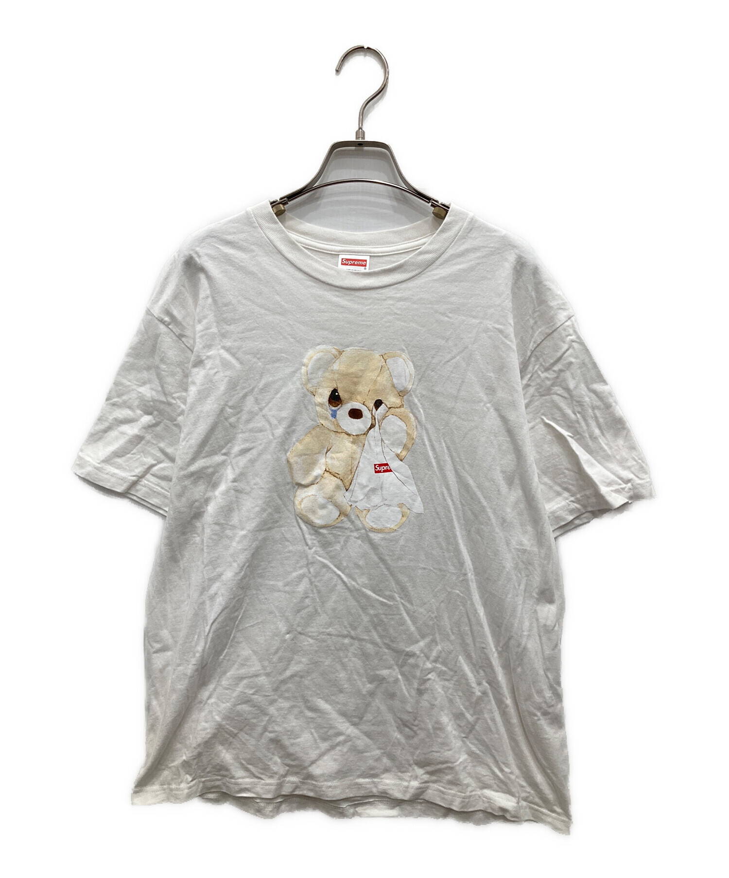 Supreme Bear Tee White Sサイズ 中古・古着通販】Supreme (シュプリーム) BEAR TEE/ベア ティー