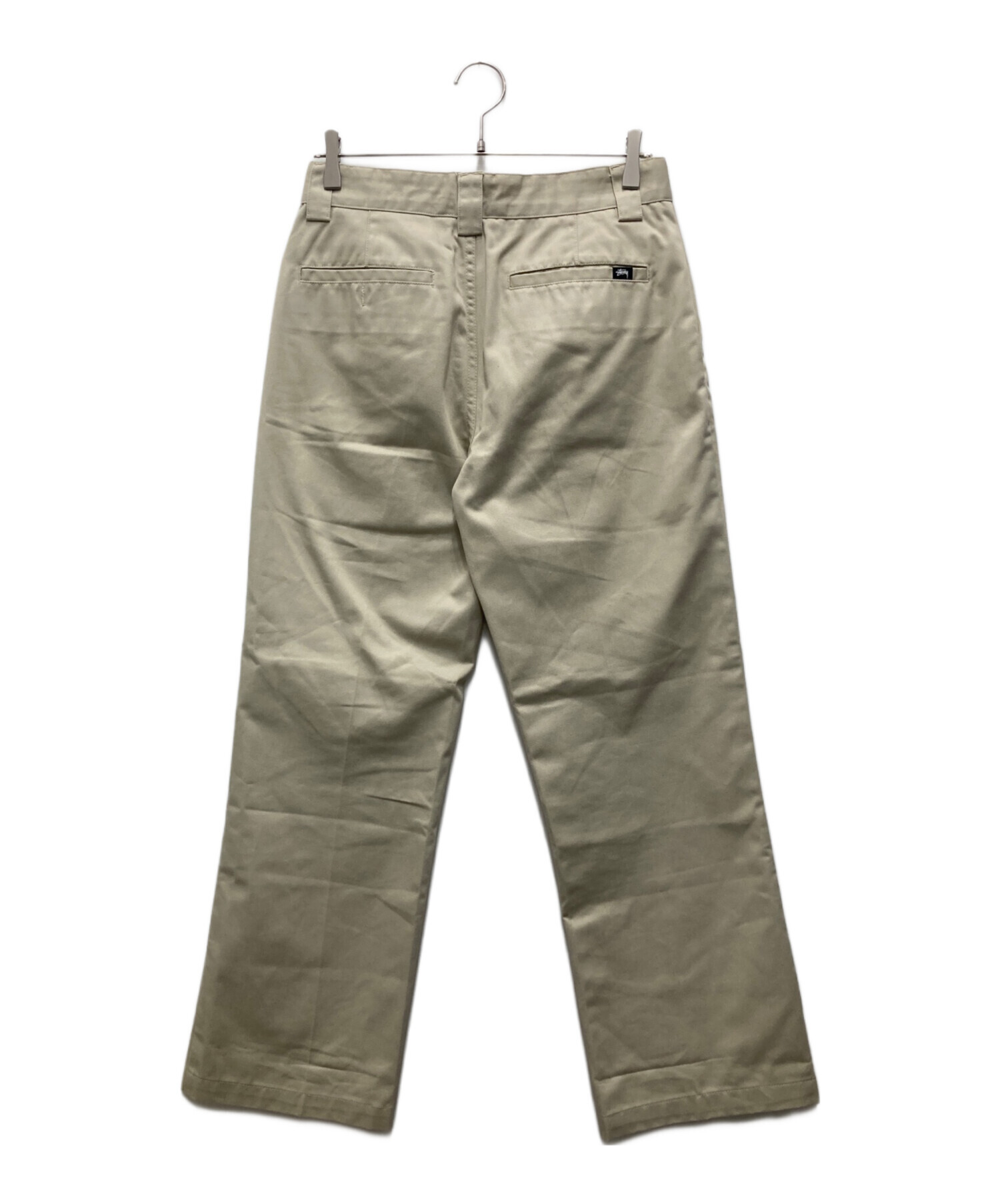 STUSSY　イージーパンツ　チノパン　ベージュ　L タイムセール7時迄STUSSY イージーパンツ チノパン ベージュ L STUSSY