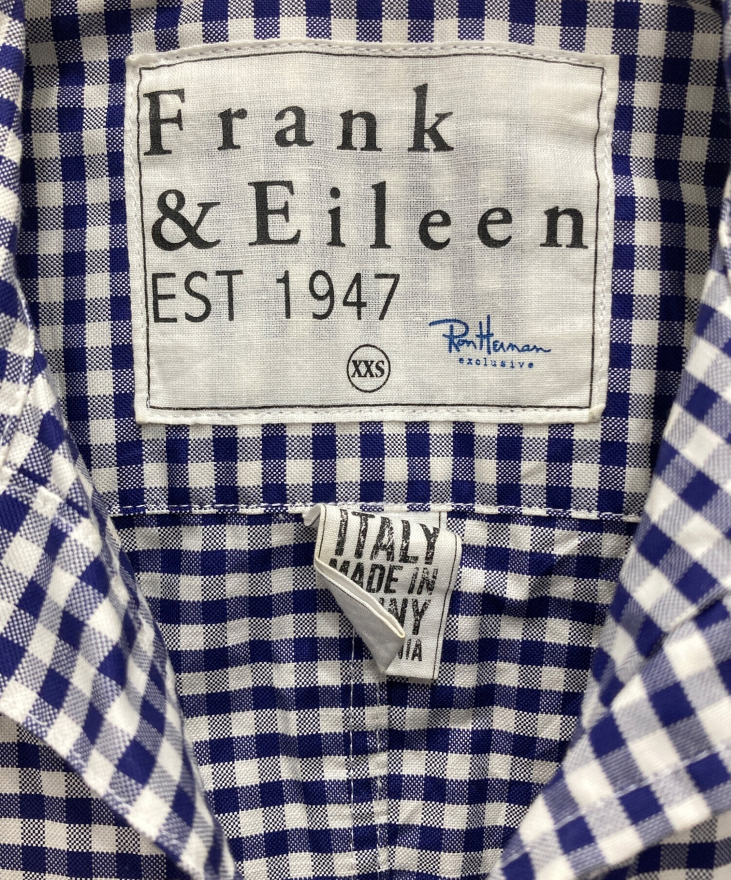 中古・古着通販】Frank&Eileen (フランクアンドアイリーン) Ron Herman