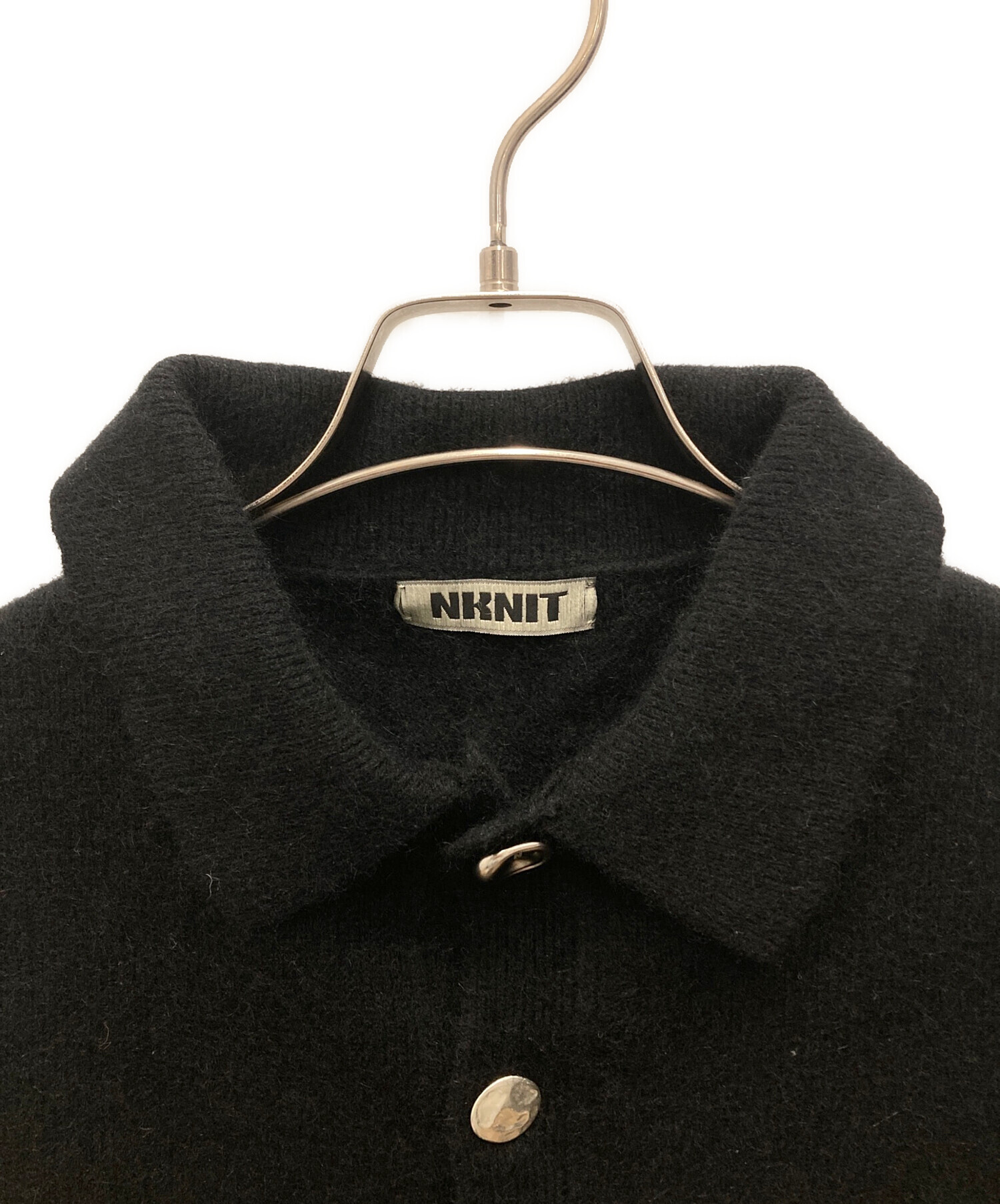 中古・古着通販】NKNIT (ンニット) raccoon mix skipper KNIT/ラクーン