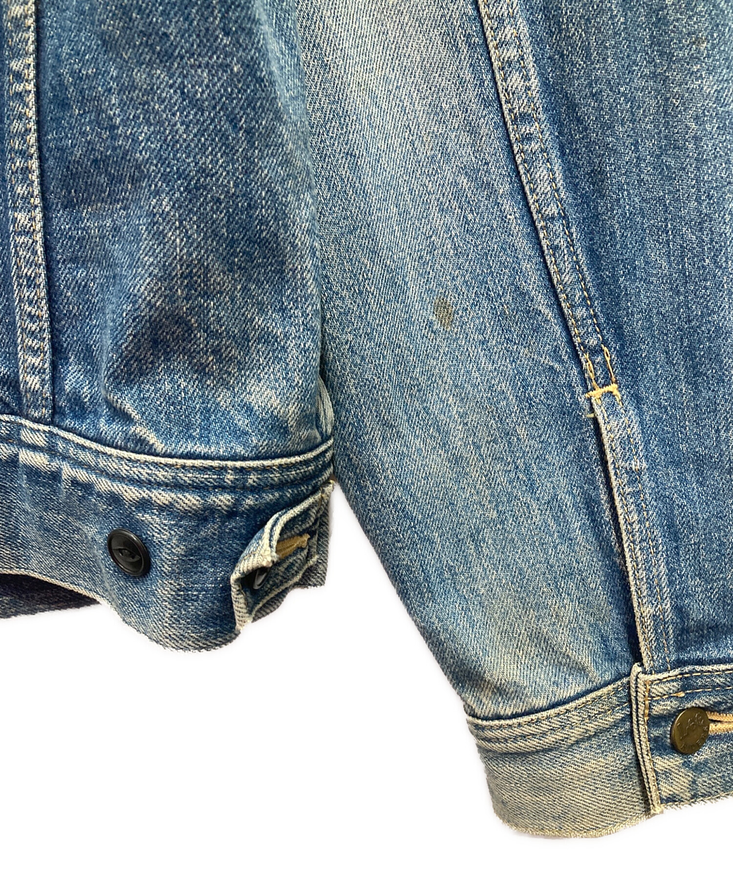 中古・古着通販】LEE (リー) 80'sデニムトラッカージャケット ブルー