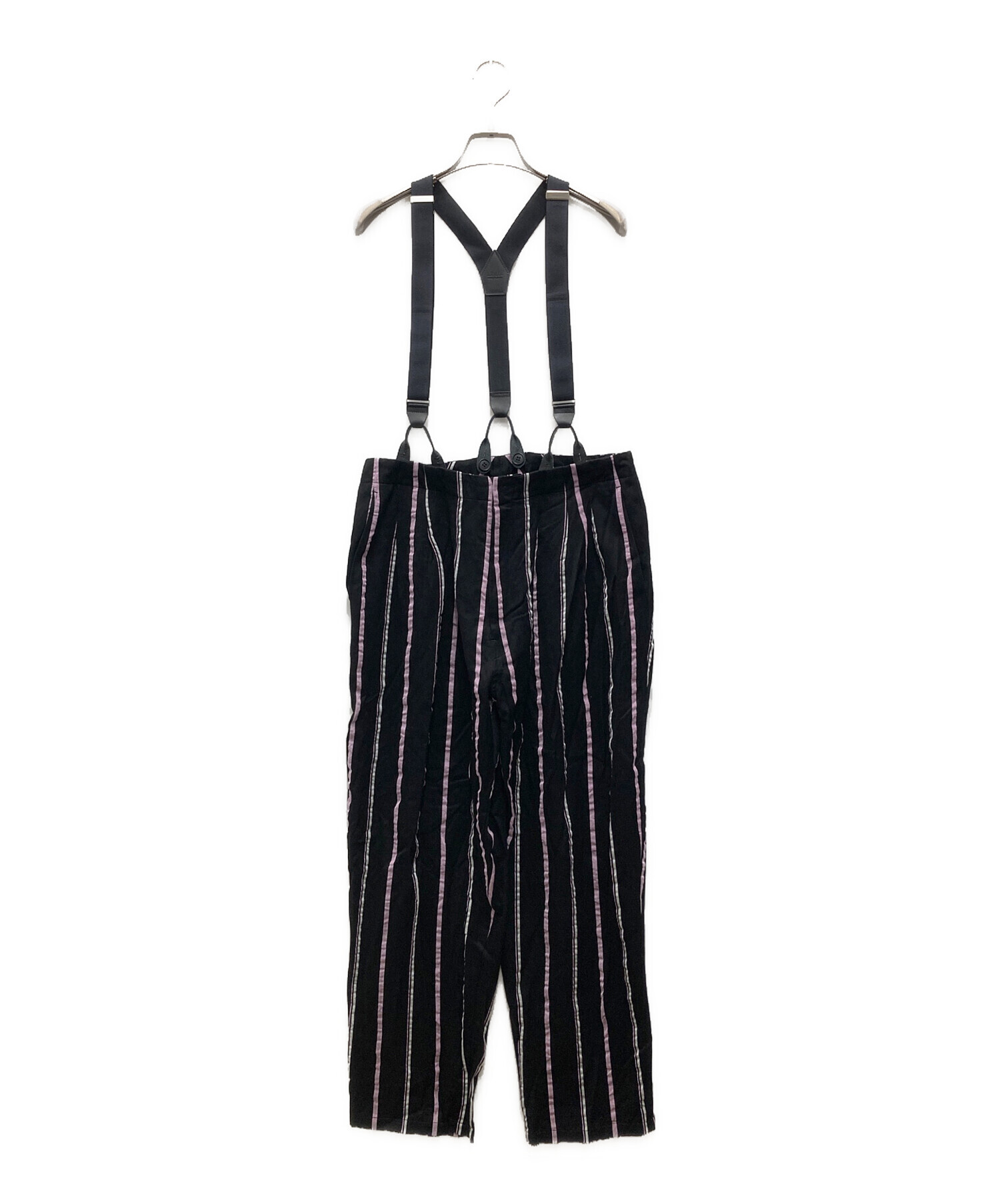 中古・古着通販】LIMI feu (リミフゥ) サスペンダー付パンツ 中古・古着通販】LIMI feu (リミフゥ) サスペンダー付パンツ