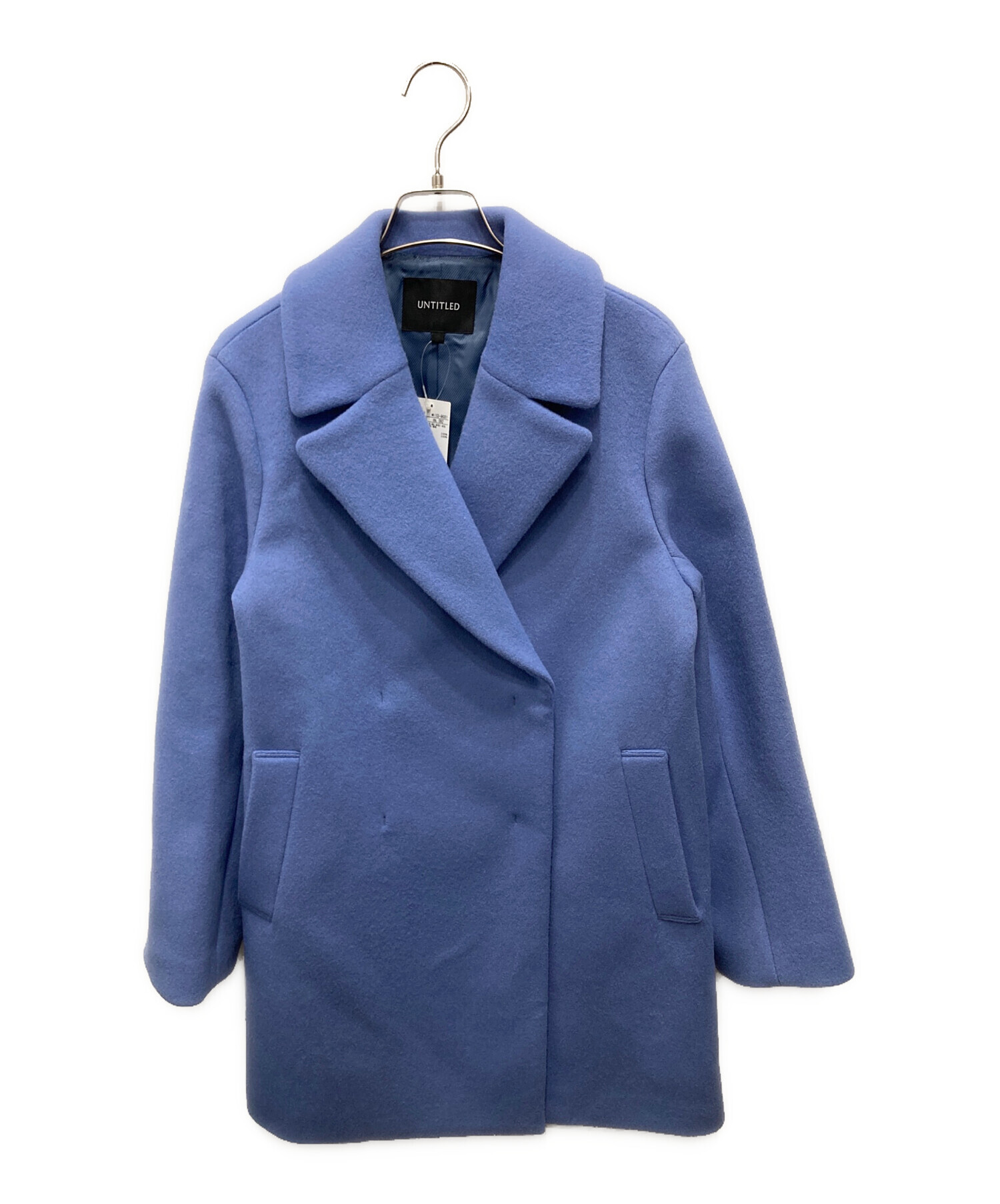 中古・古着通販】UNTITLED (アンタイトル) ブレスト ミドル丈ビーバー