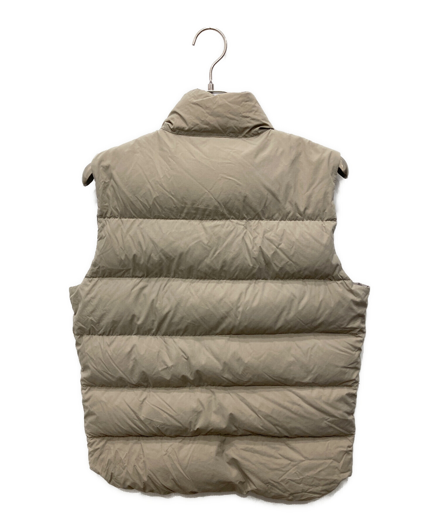 中古・古着通販】TATRAS (タトラス) リバーシブルダウンベスト グレー