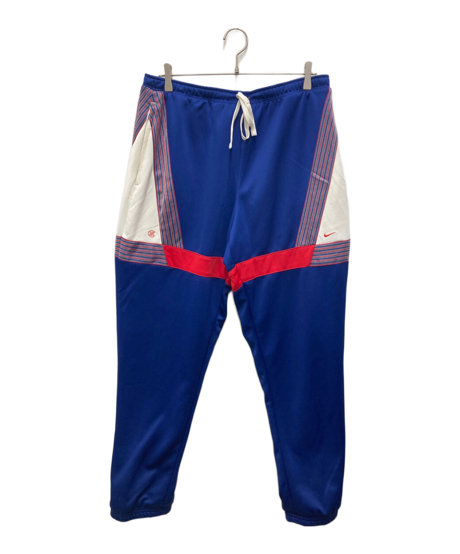 中古・古着通販】NIKE (ナイキ) トラックパンツ ブルー×レッド サイズ