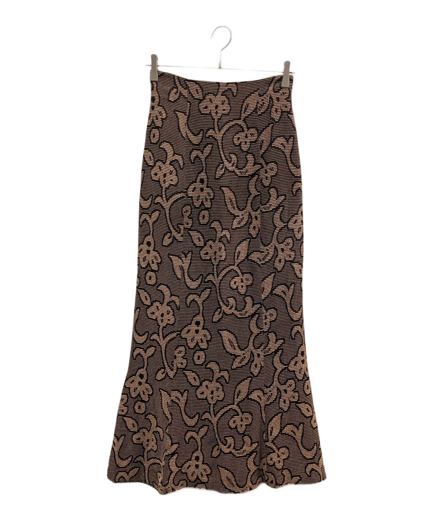 中古・古着通販】TODAYFUL (トゥデイフル) Jacquard Leaf Pencilskirt 
