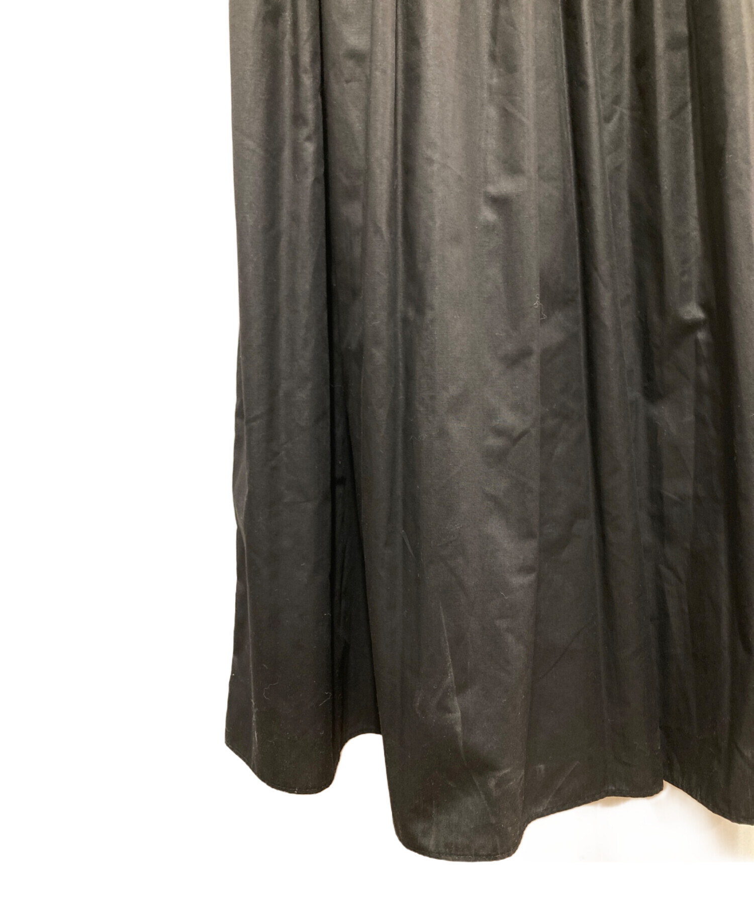 中古・古着通販】CLANE (クラネ) バルーンプリーツワンピース ブラック