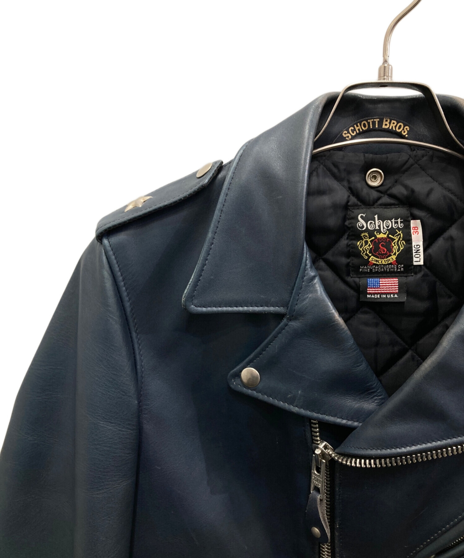 中古・古着通販】Schott (ショット) ワンスターダブルライダース