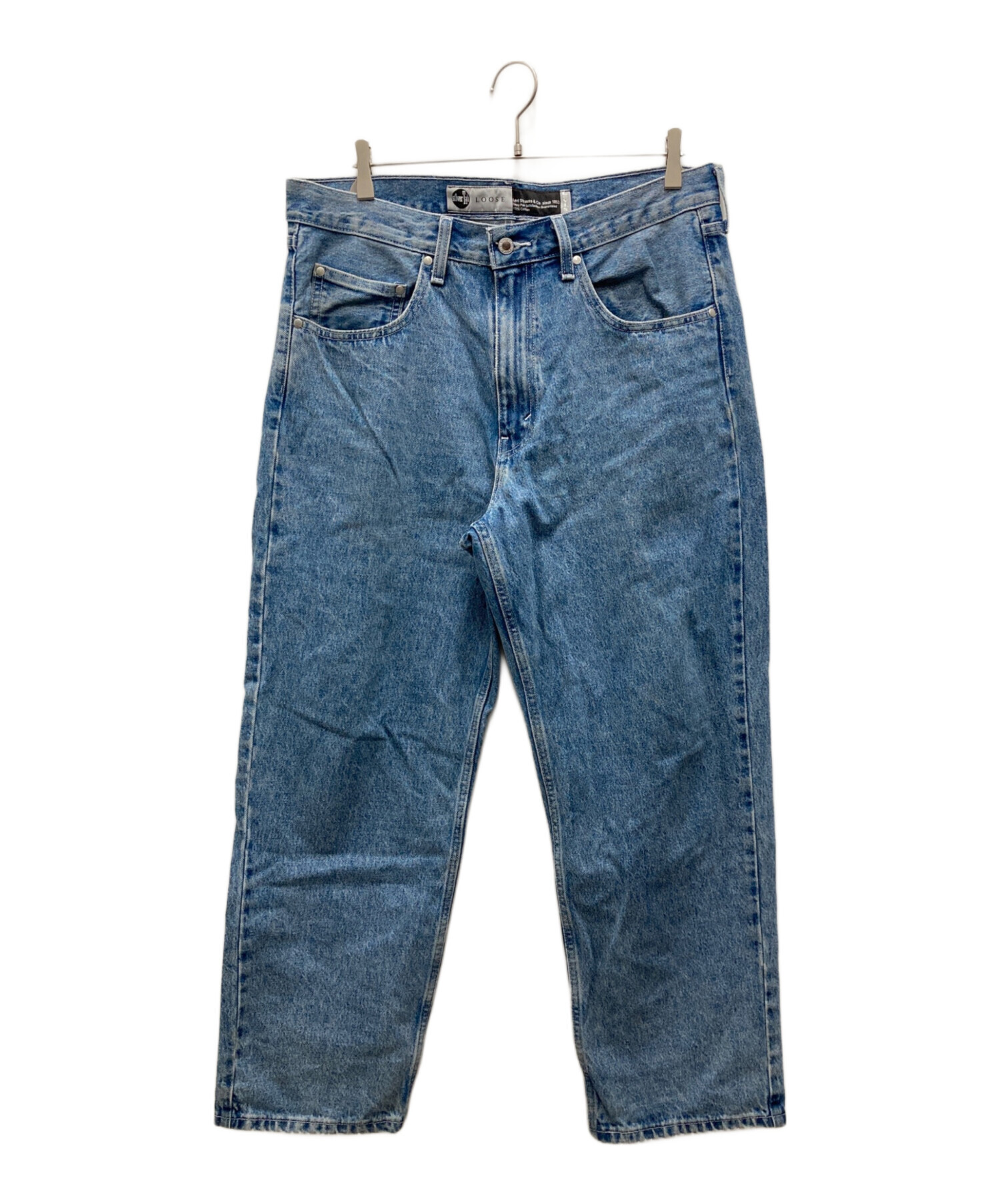 リーバイス サイズ:30インチ  silver tab ワイドデニムパンツ 中古 BS99 中古・古着通販】LEVI'S (リーバイス) SILVER TAB/シルバータブ ルーズ