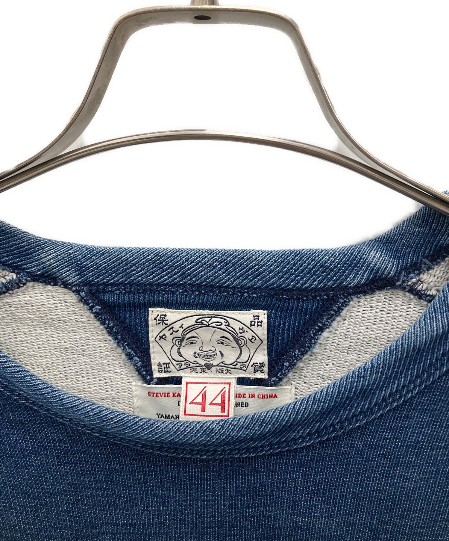 中古・古着通販】EVISU (エヴィス) プリントスウェット インディゴ