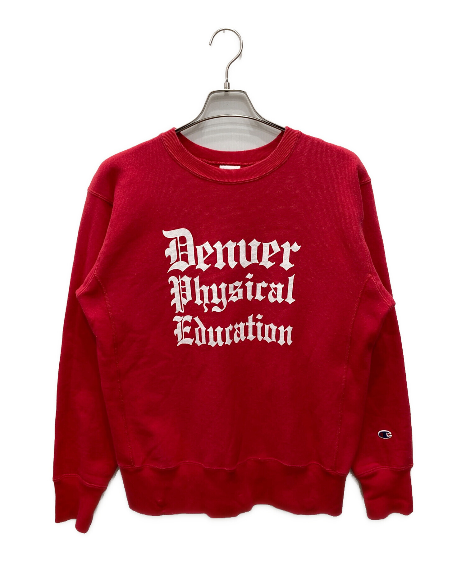 【GOODバランス！】チャンピオン　リバースウィーブ　スウェット　赤 中古・古着通販】Champion REVERSE WEAVE (チャンピオン リバース