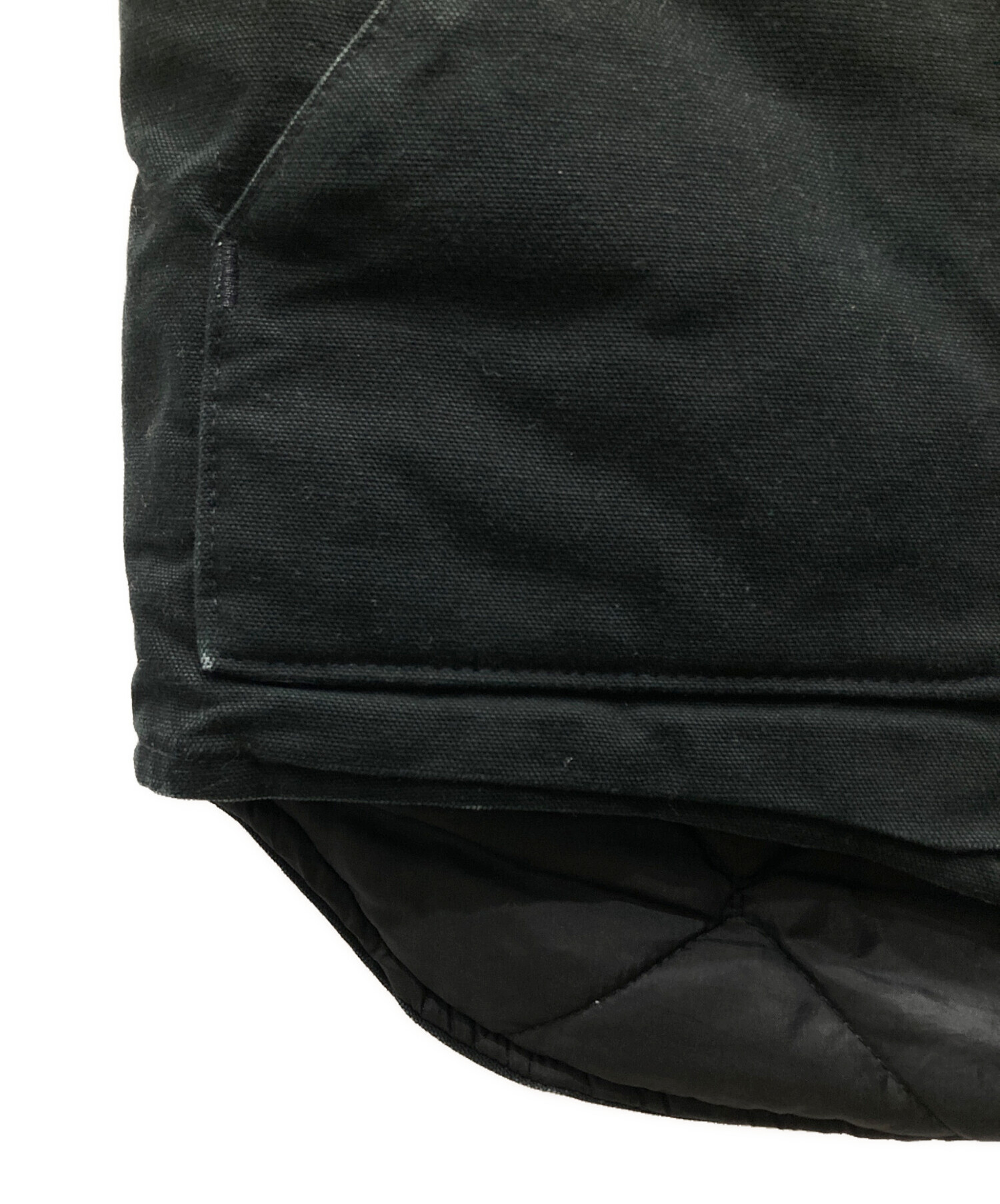 中古・古着通販】CarHartt (カーハート) ダックベスト ブラック サイズ