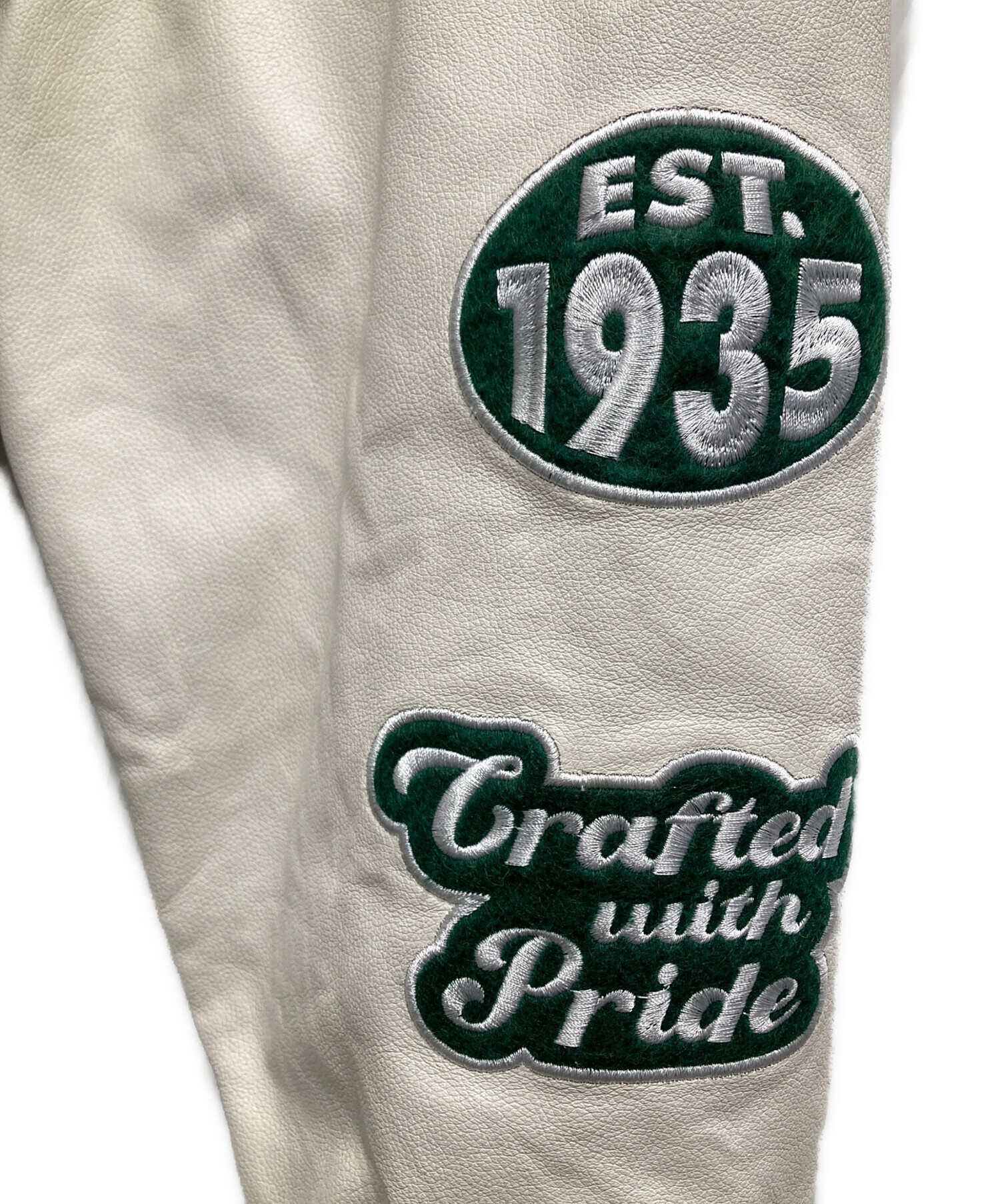 中古・古着通販】BEN DAVIS (ベンデイビス) スタジャン グリーン