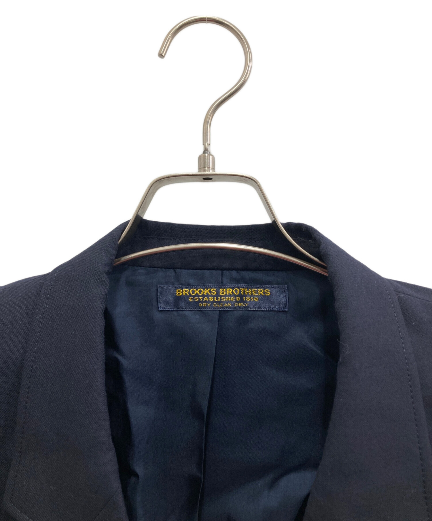 Brooks Brothers ブルックスブラザーズ ジャケット 紺ブレ 古着 Made in USA製の最高峰ブレザー。BROOKS BROTHERS USAホップサック 段
