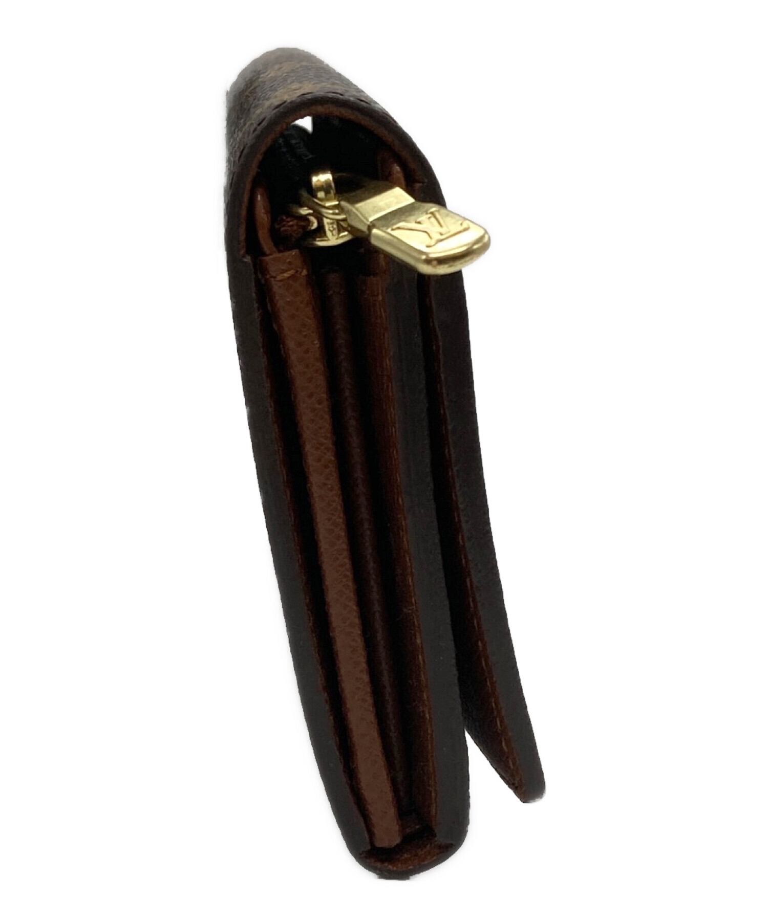 中古・古着通販】LOUIS VUITTON (ルイ ヴィトン) 2つ折り財布 ブラウン