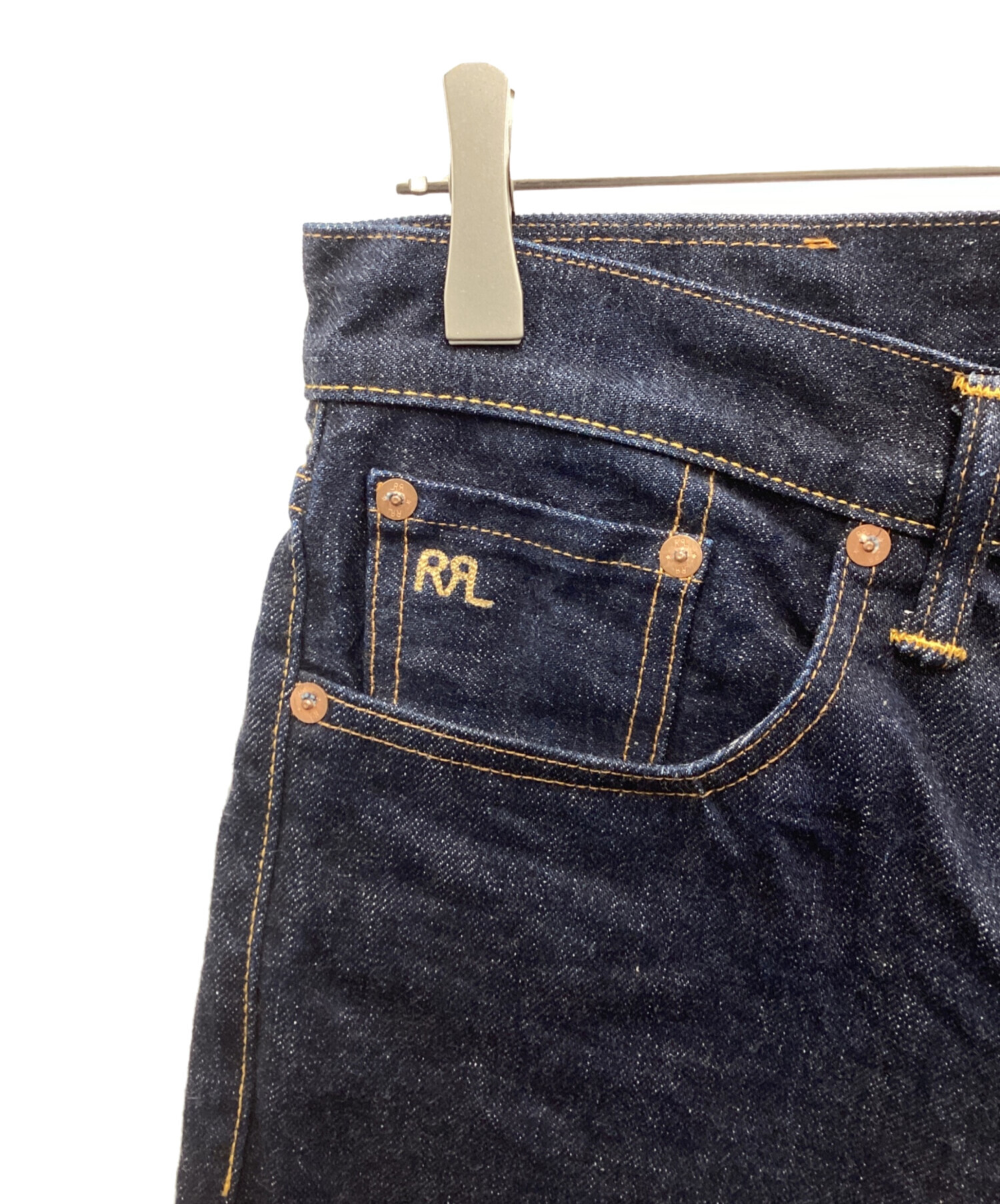 中古・古着通販】RRL (ダブルアールエル) 16oz Rinsed Selvedge Denim