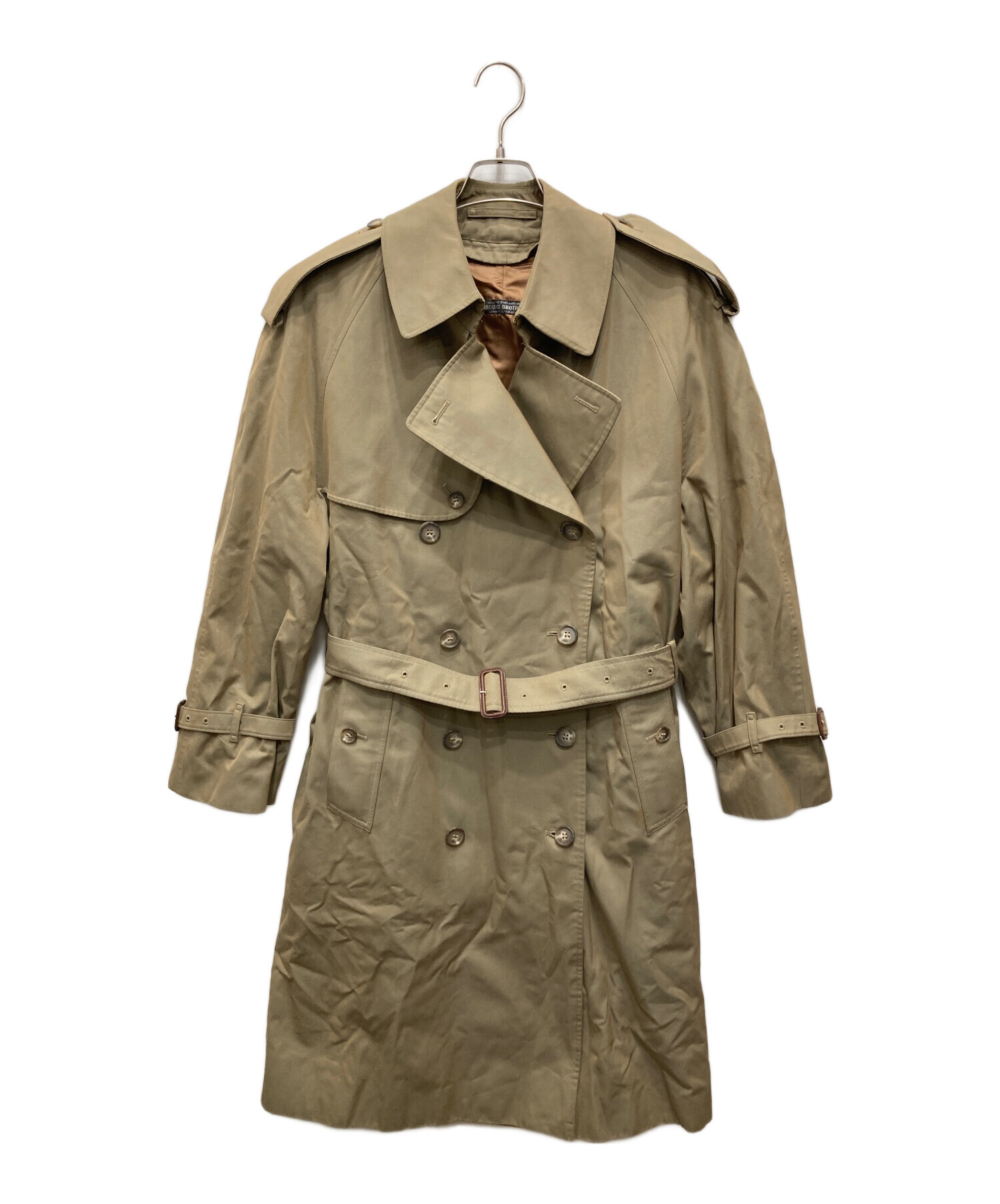 80s Brooks Brothers トレンチコートタイロッケン ライナー付 80s ブルックスブラザーズ ライナー付き トレンチコート ヴィンテージ