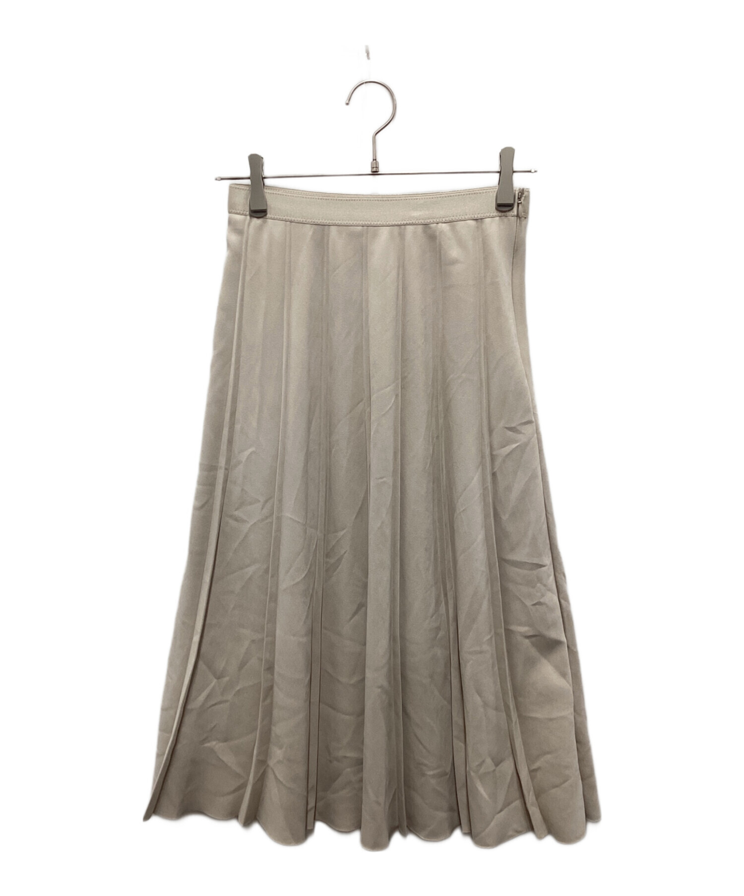 中古・古着通販】ANAYI (アナイ) フェイクスエードプリーツスカート